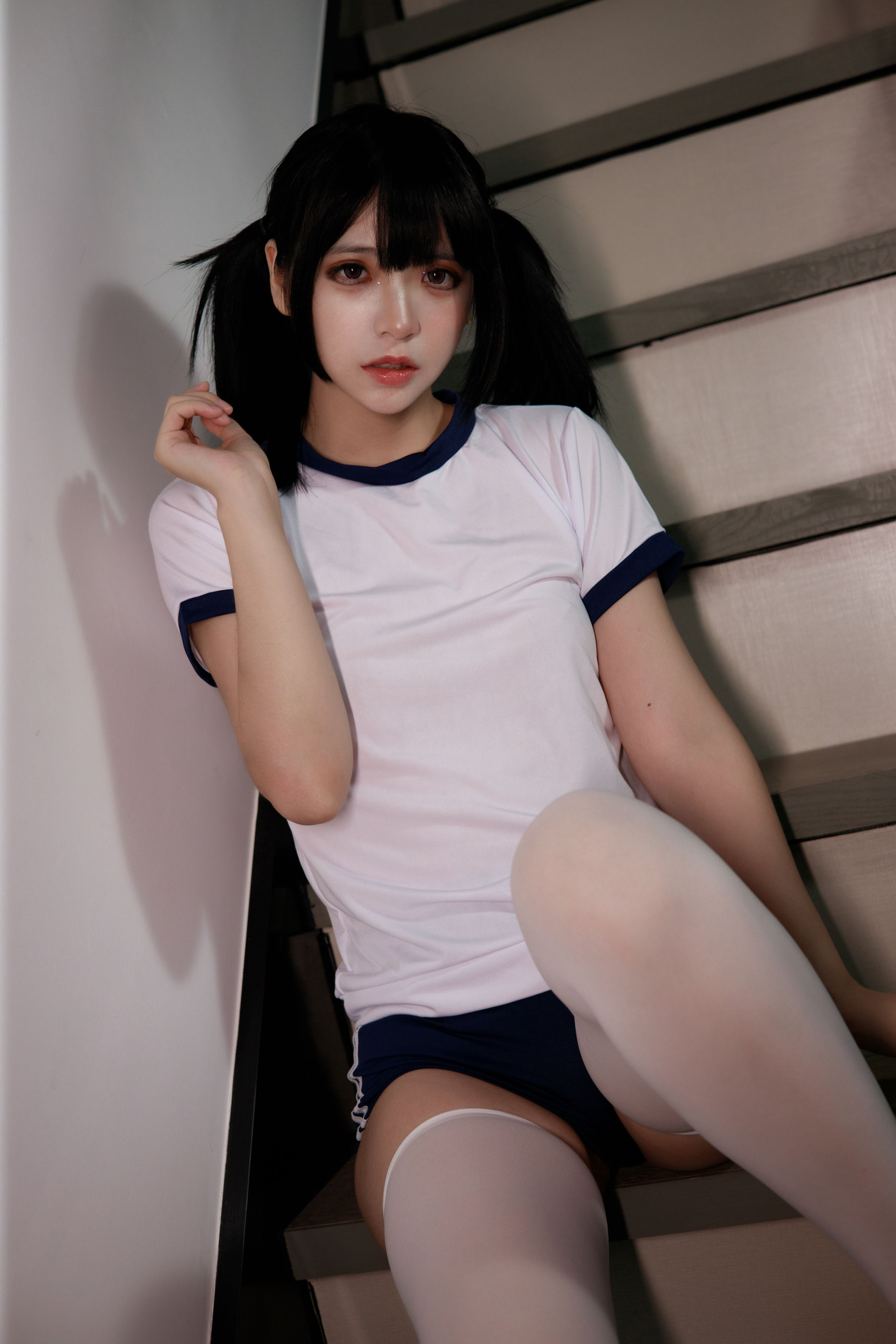 疯猫ss – 白色情人节福袋 体操服 [40P]