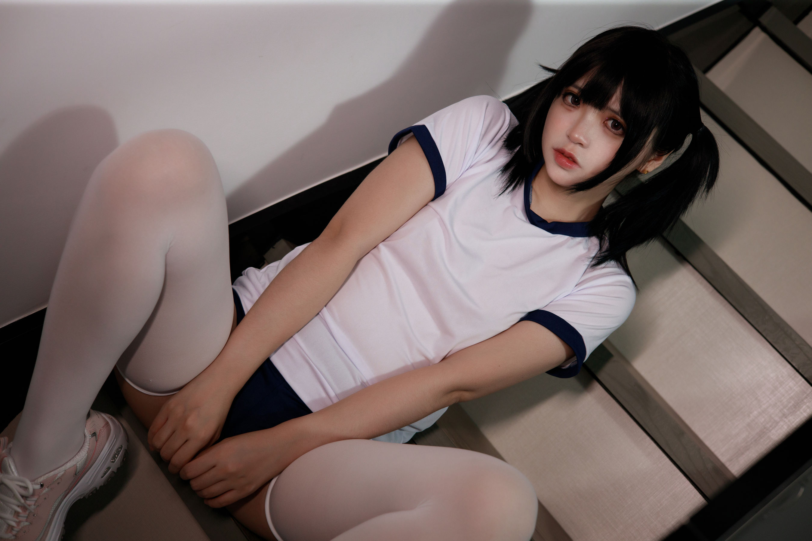 疯猫ss – 白色情人节福袋 体操服 [40P]