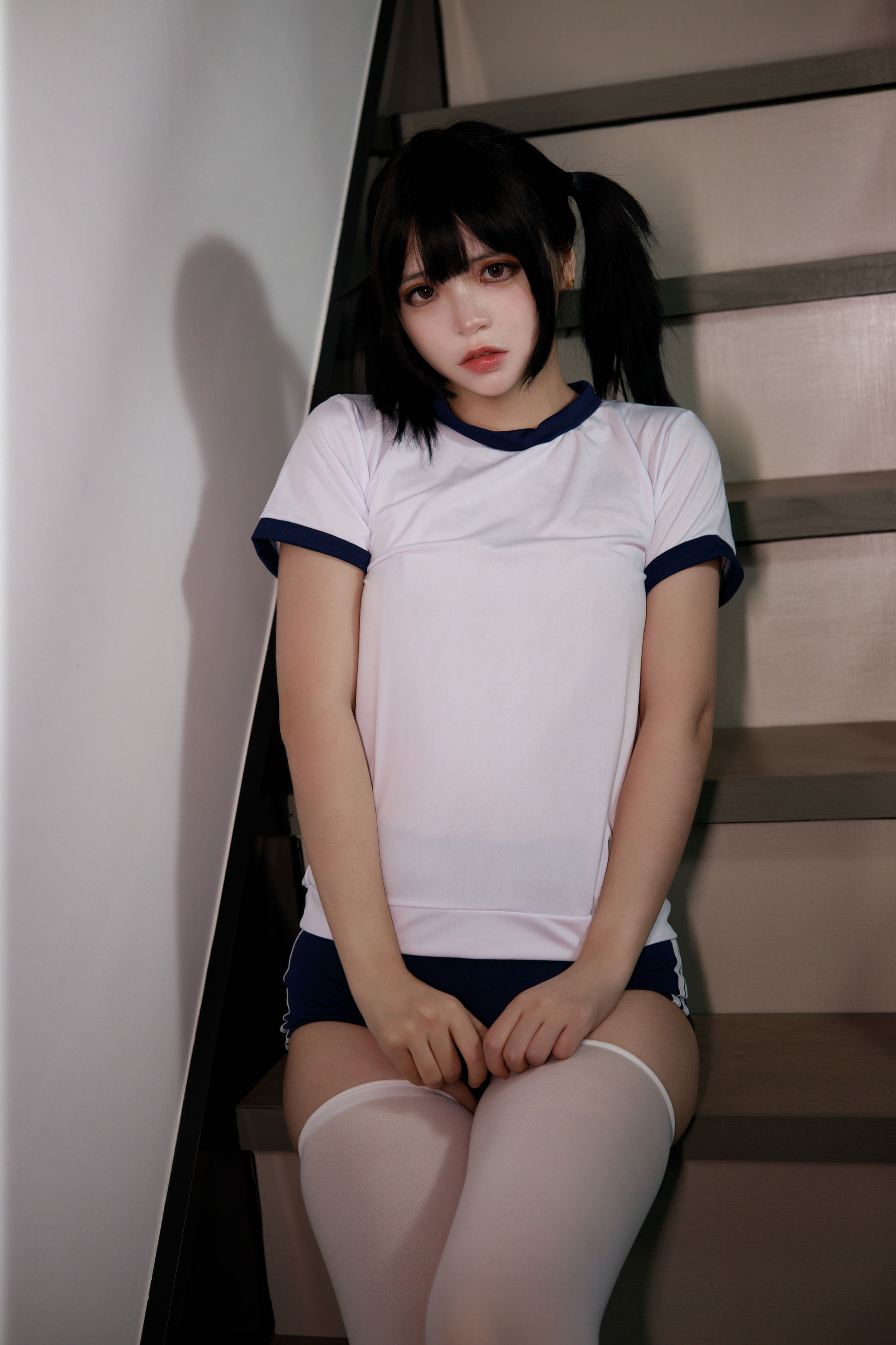 疯猫ss – 白色情人节福袋 体操服 [40P]