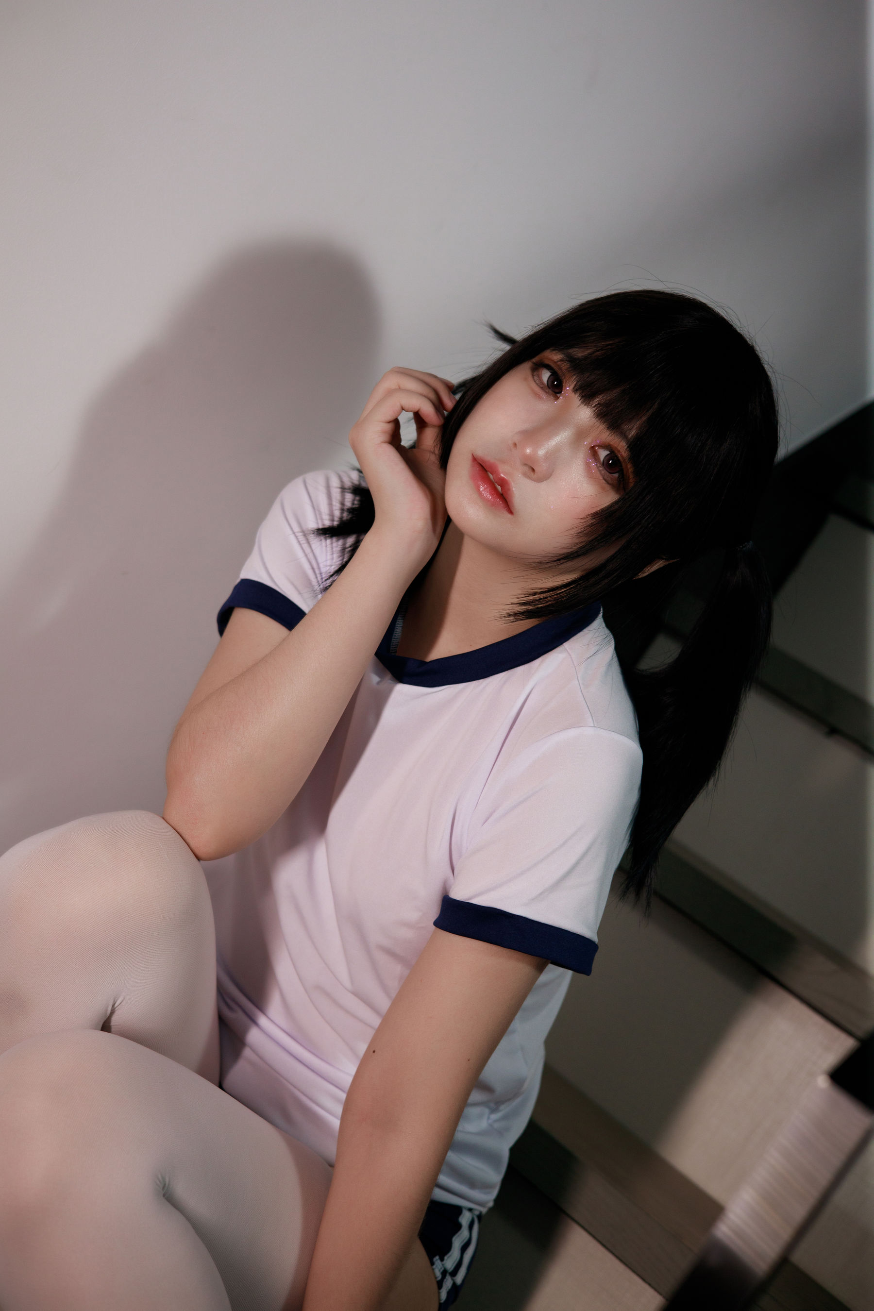 疯猫ss – 白色情人节福袋 体操服 [40P]