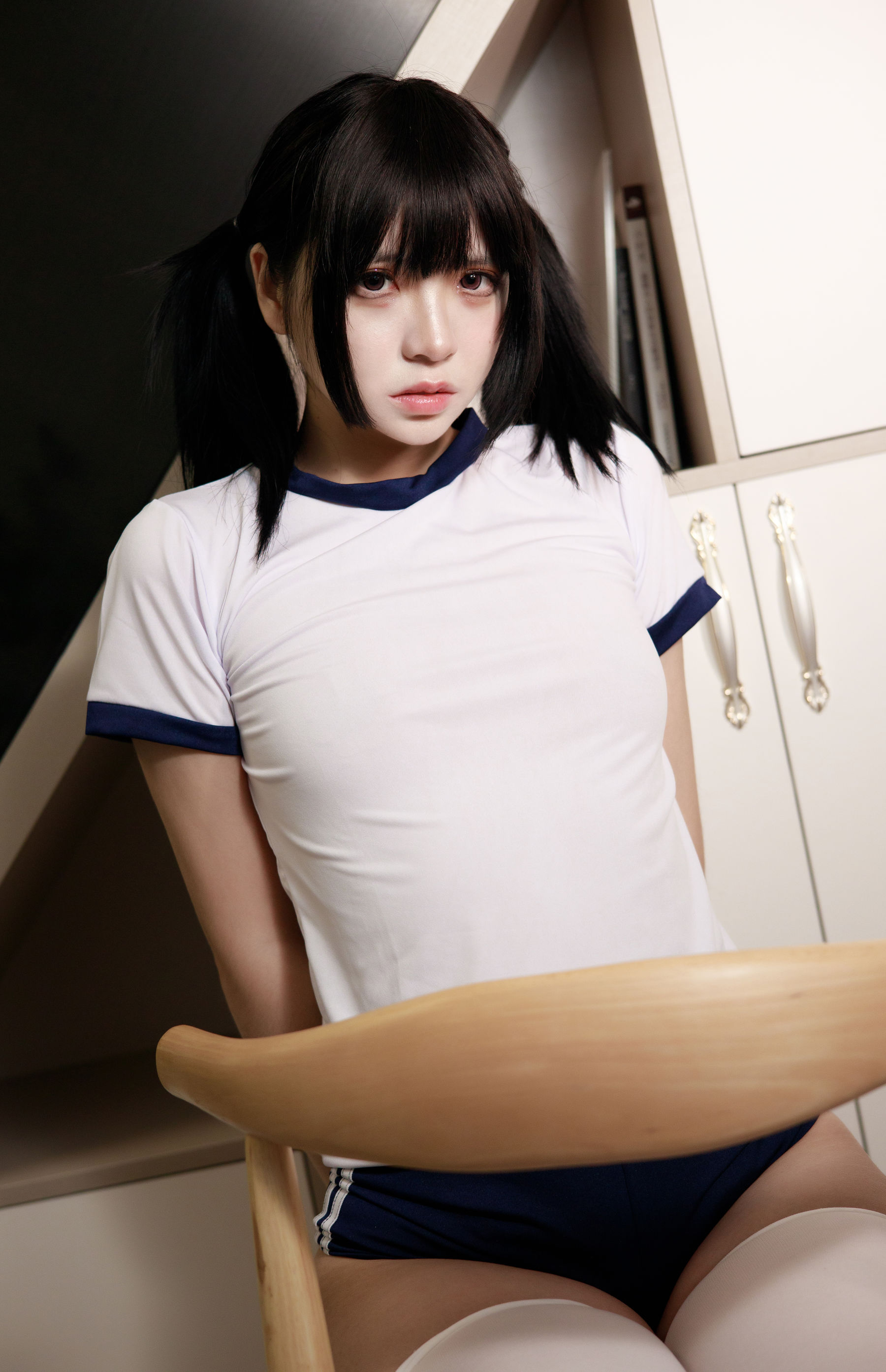 疯猫ss – 白色情人节福袋 体操服 [40P]