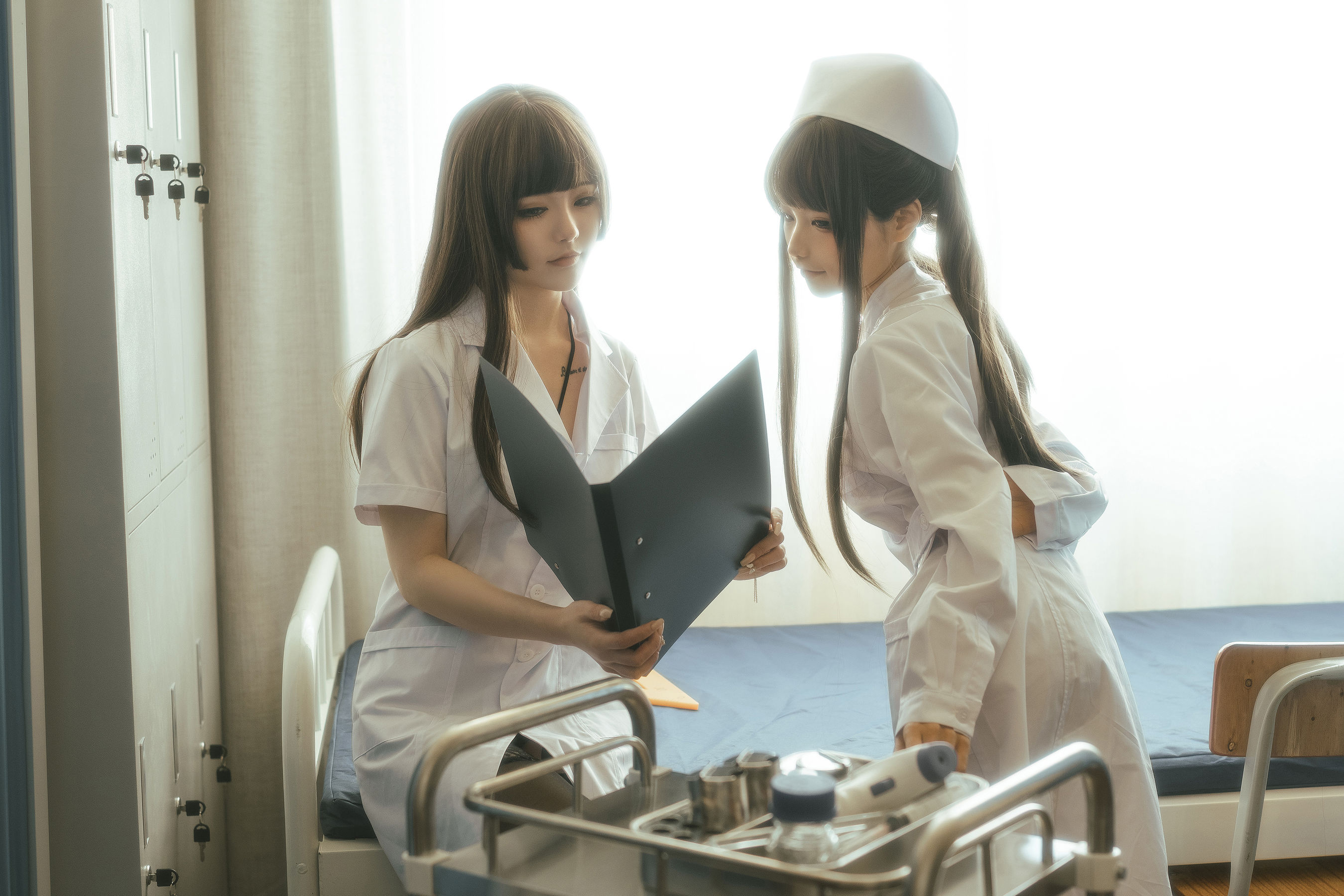 动漫博主蠢沫沫 – 下班后 [128P]