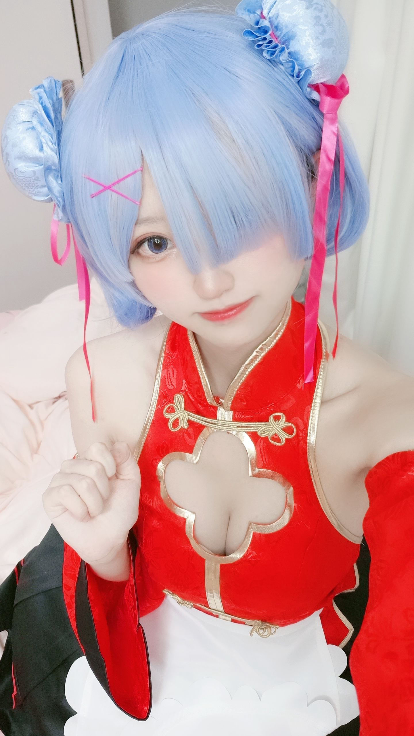 千阳(ちよ) – 蕾姆旗袍 [13P]