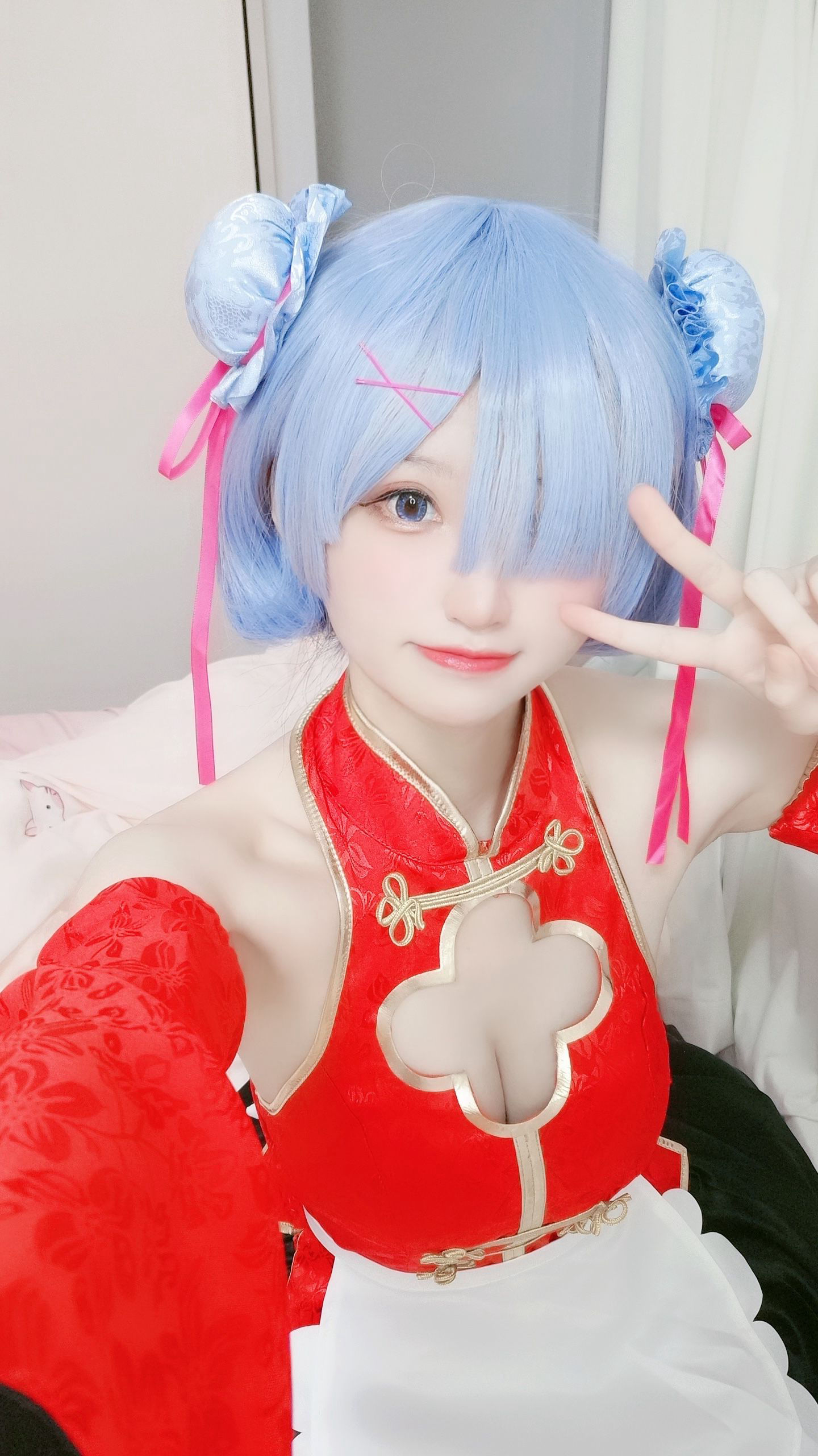 千阳(ちよ) – 蕾姆旗袍 [13P]