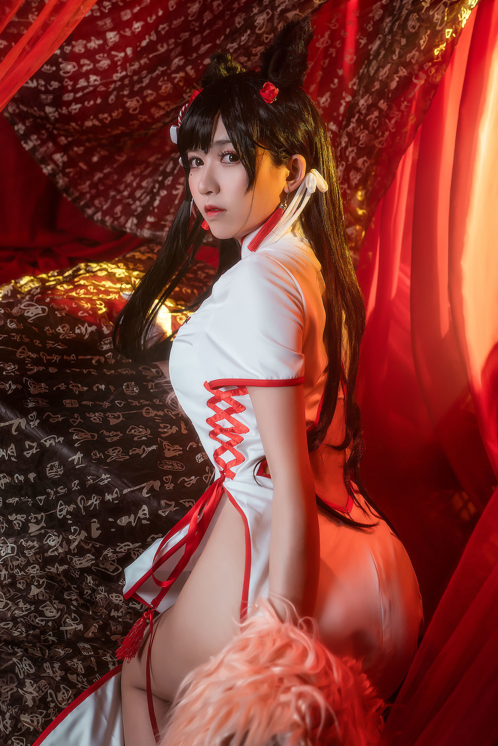 [萝莉COS] 鳗鱼霏儿 – 碧蓝航线 旗袍 [14P]