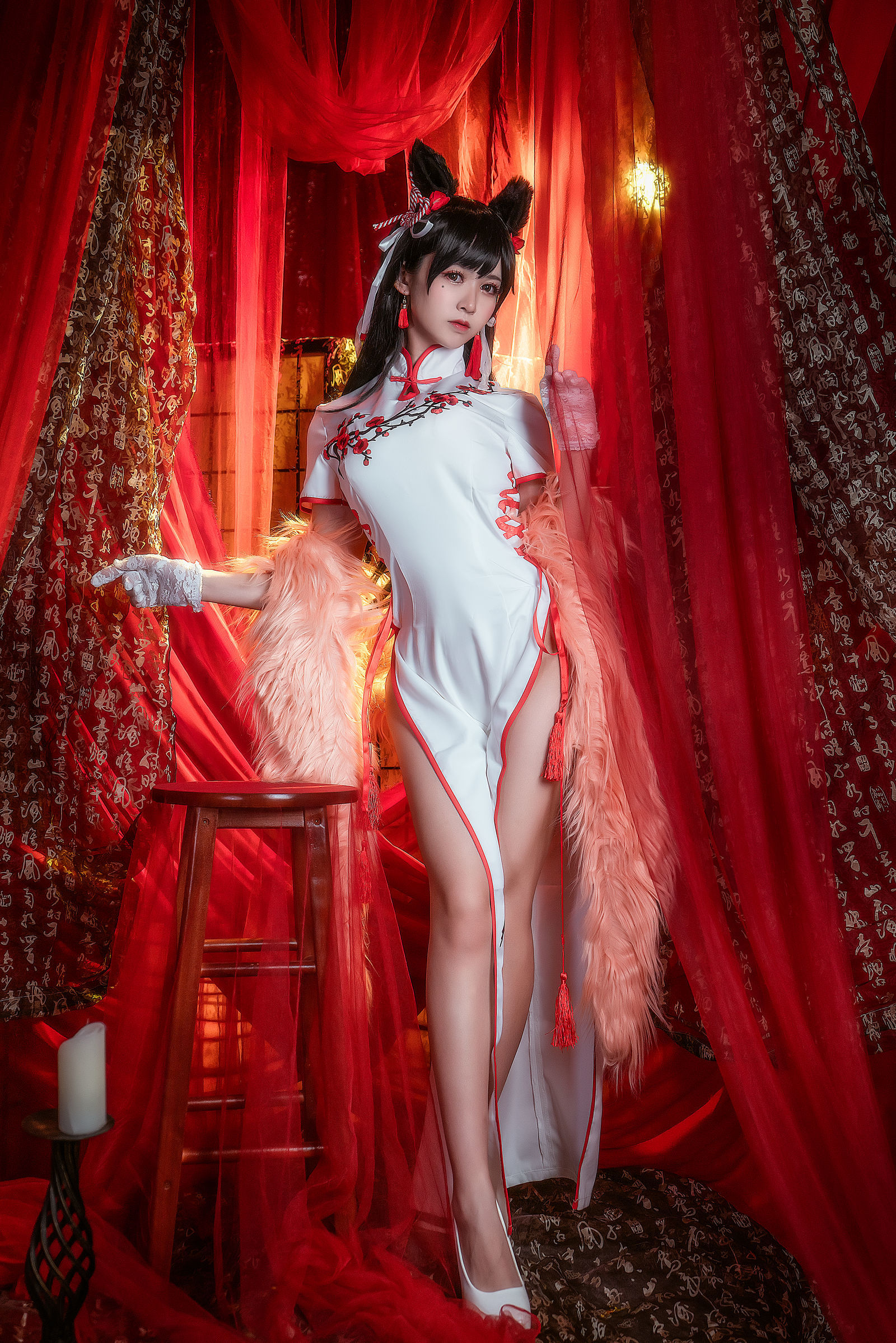 [萝莉COS] 鳗鱼霏儿 – 碧蓝航线 旗袍 [14P]