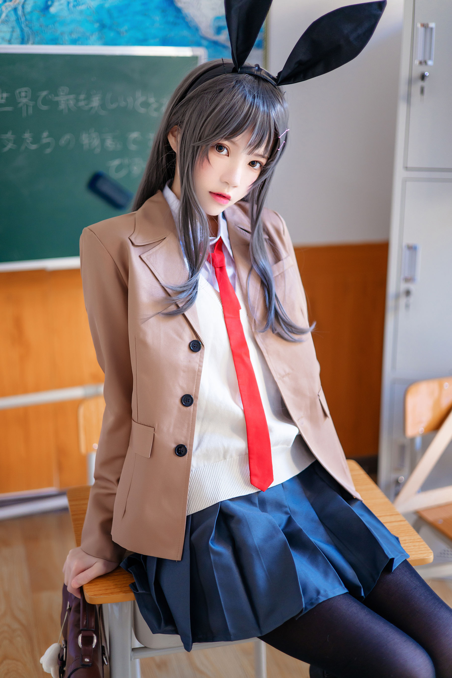 桜桃喵 – 麻衣JK [52P]