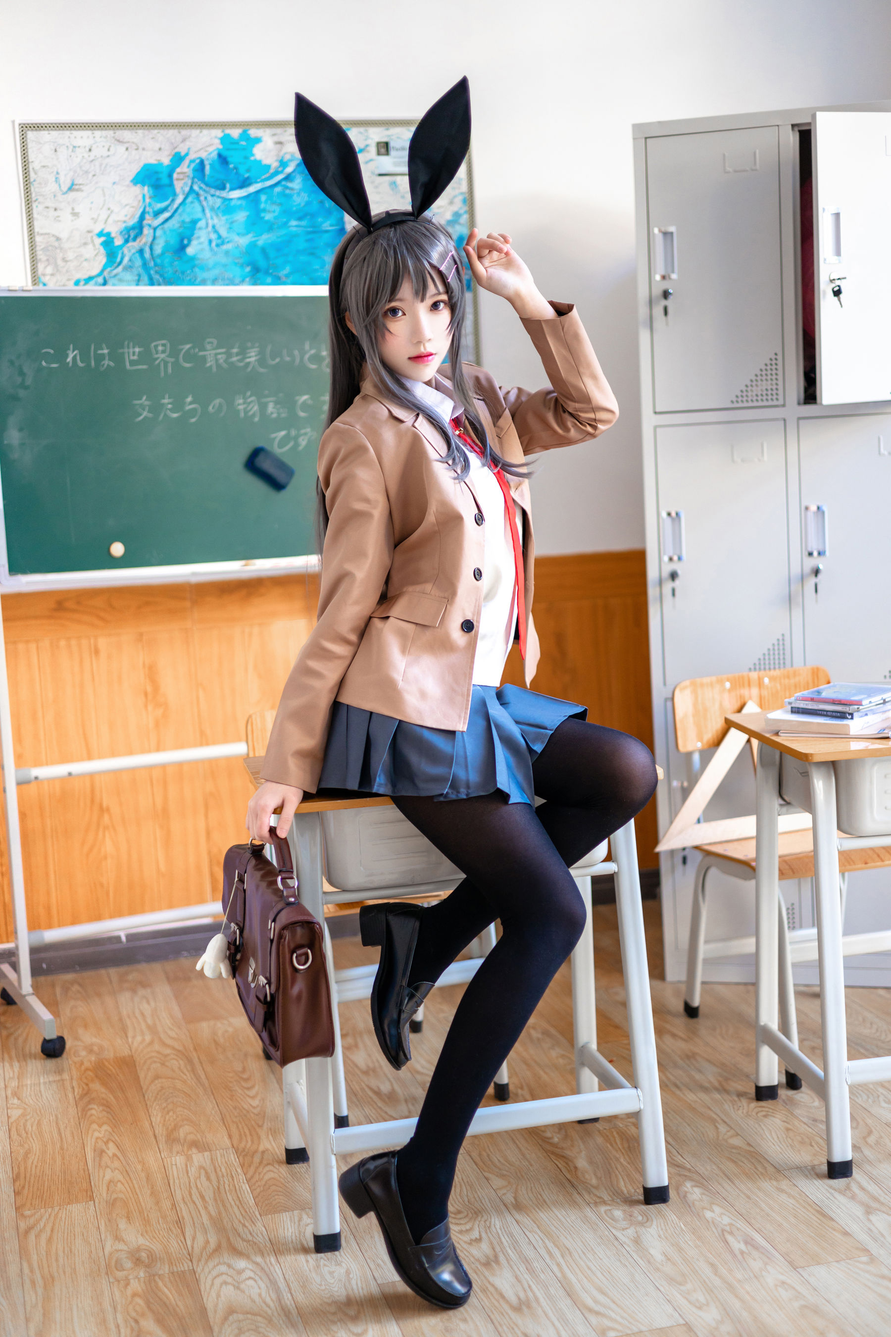 桜桃喵 – 麻衣JK [52P]