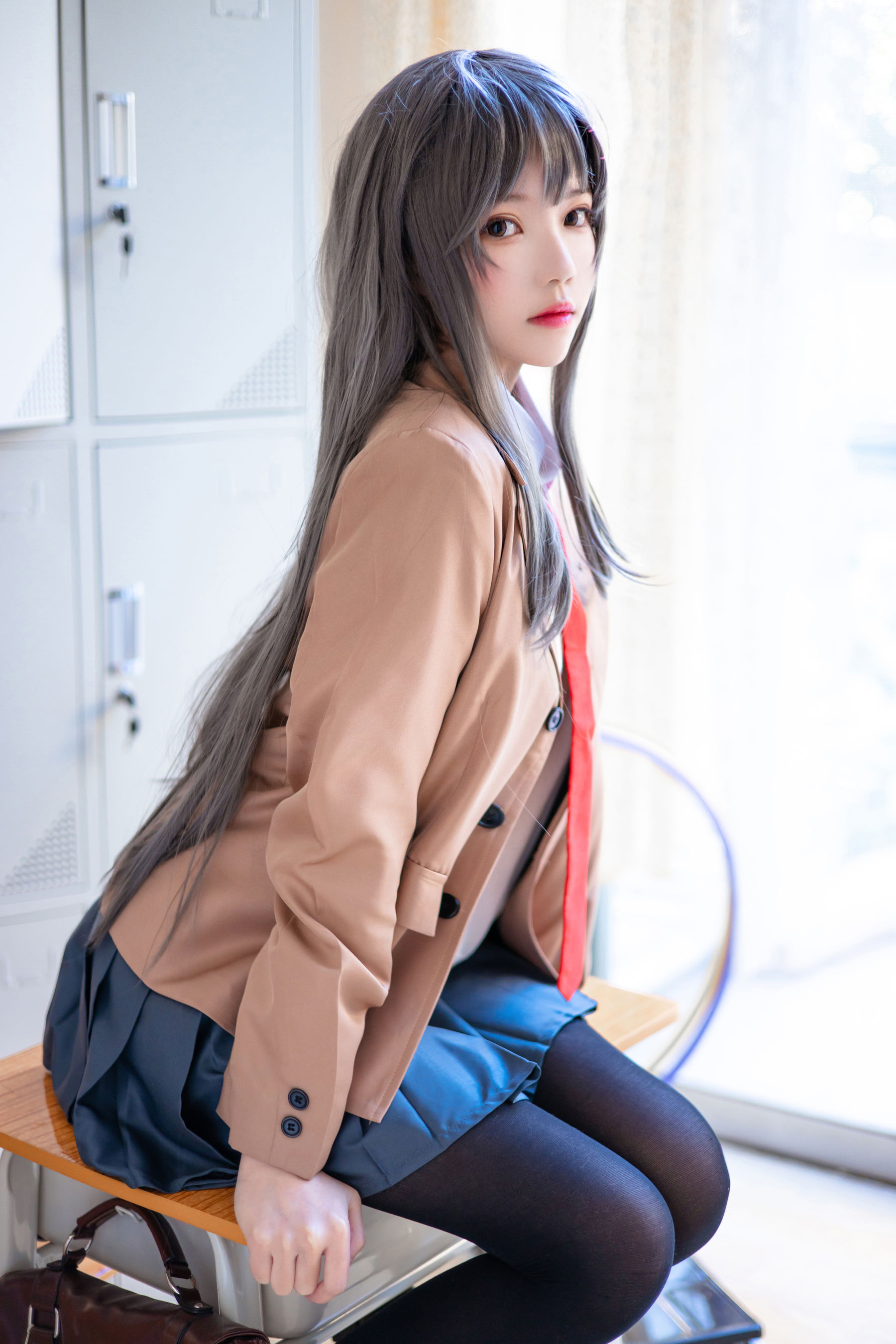 桜桃喵 – 麻衣JK [52P]
