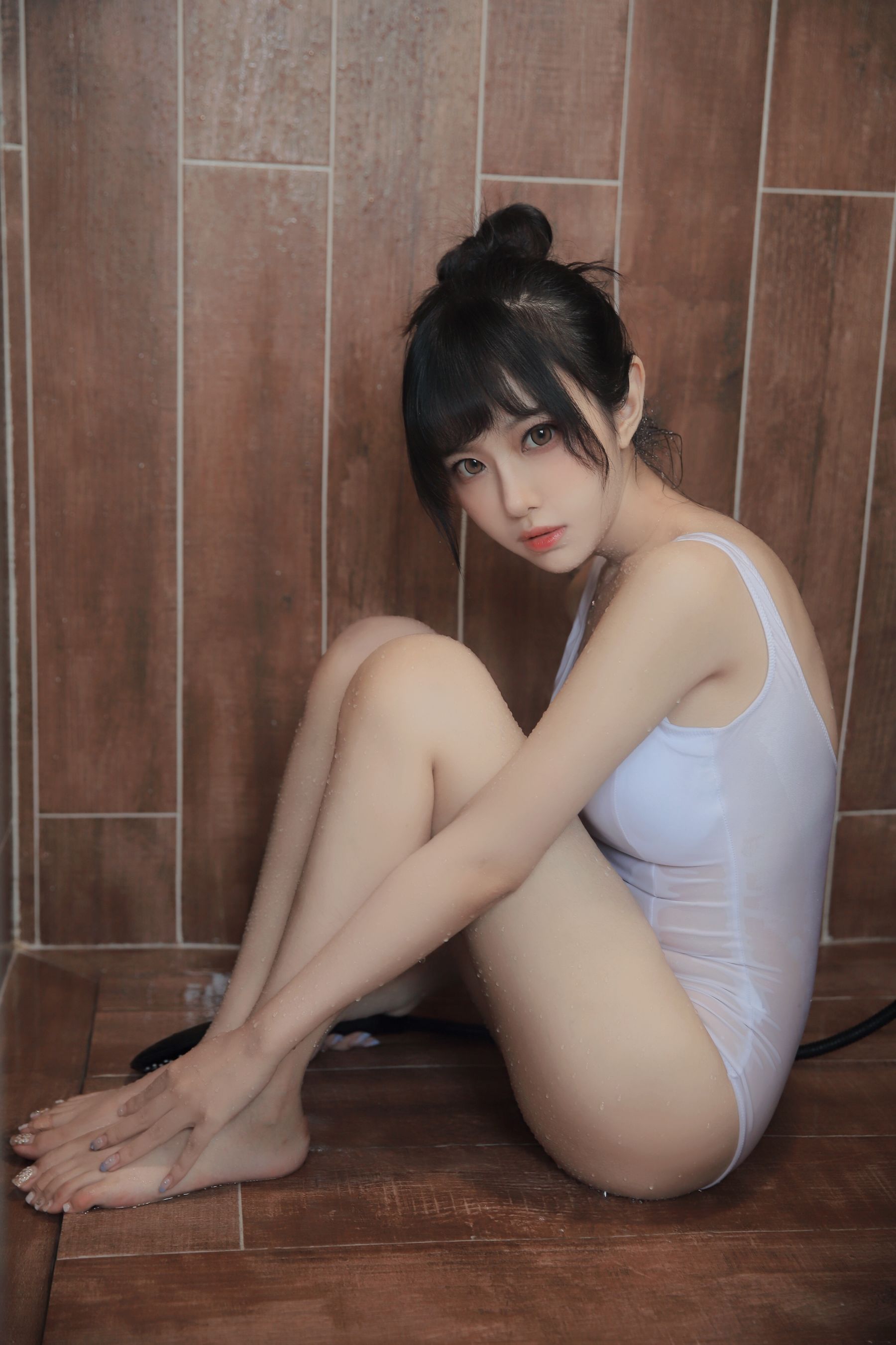Shika小鹿鹿 – 半透浴室 [22P]