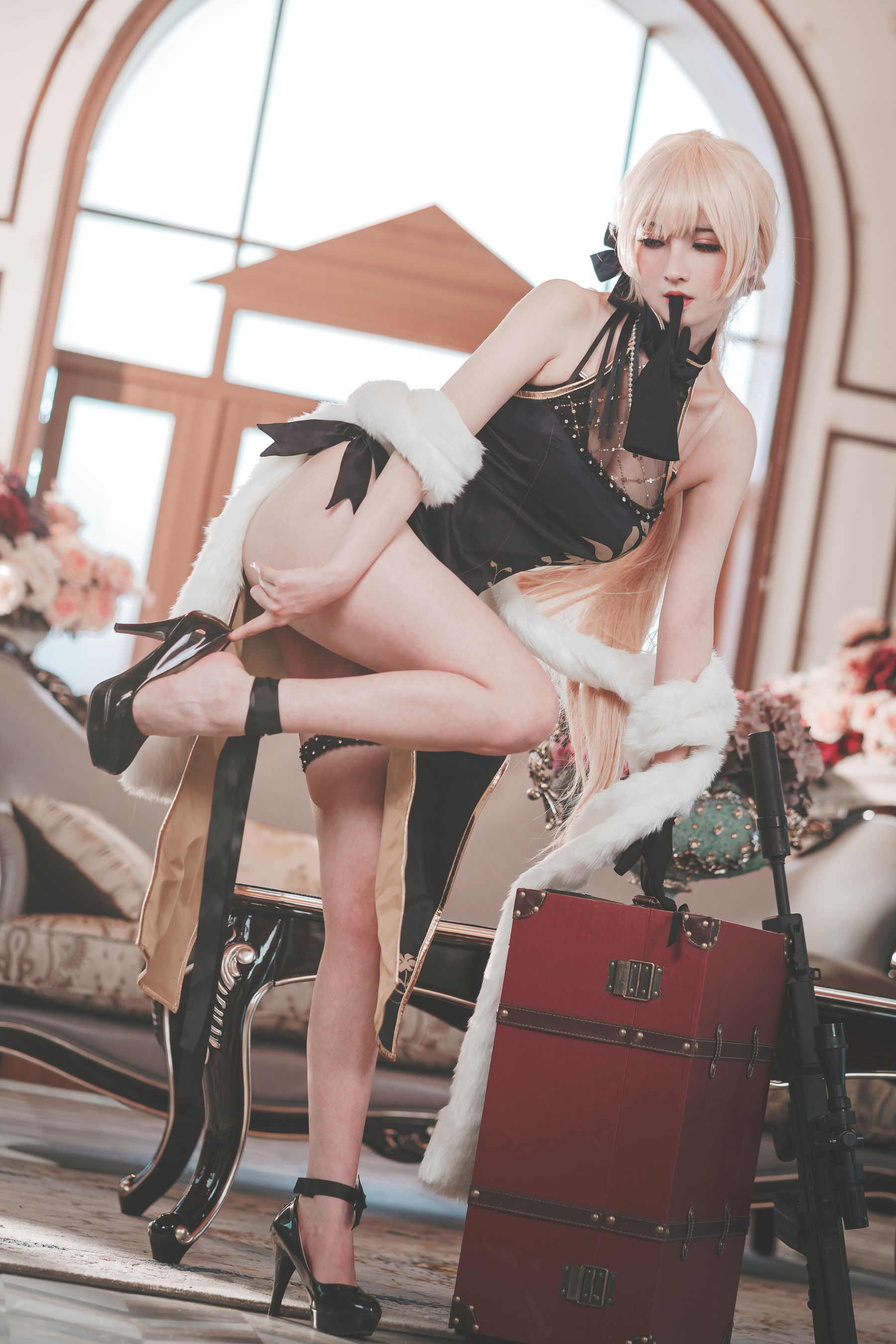 COS福利rioko凉凉子 少女前线OTs-14 [21P]