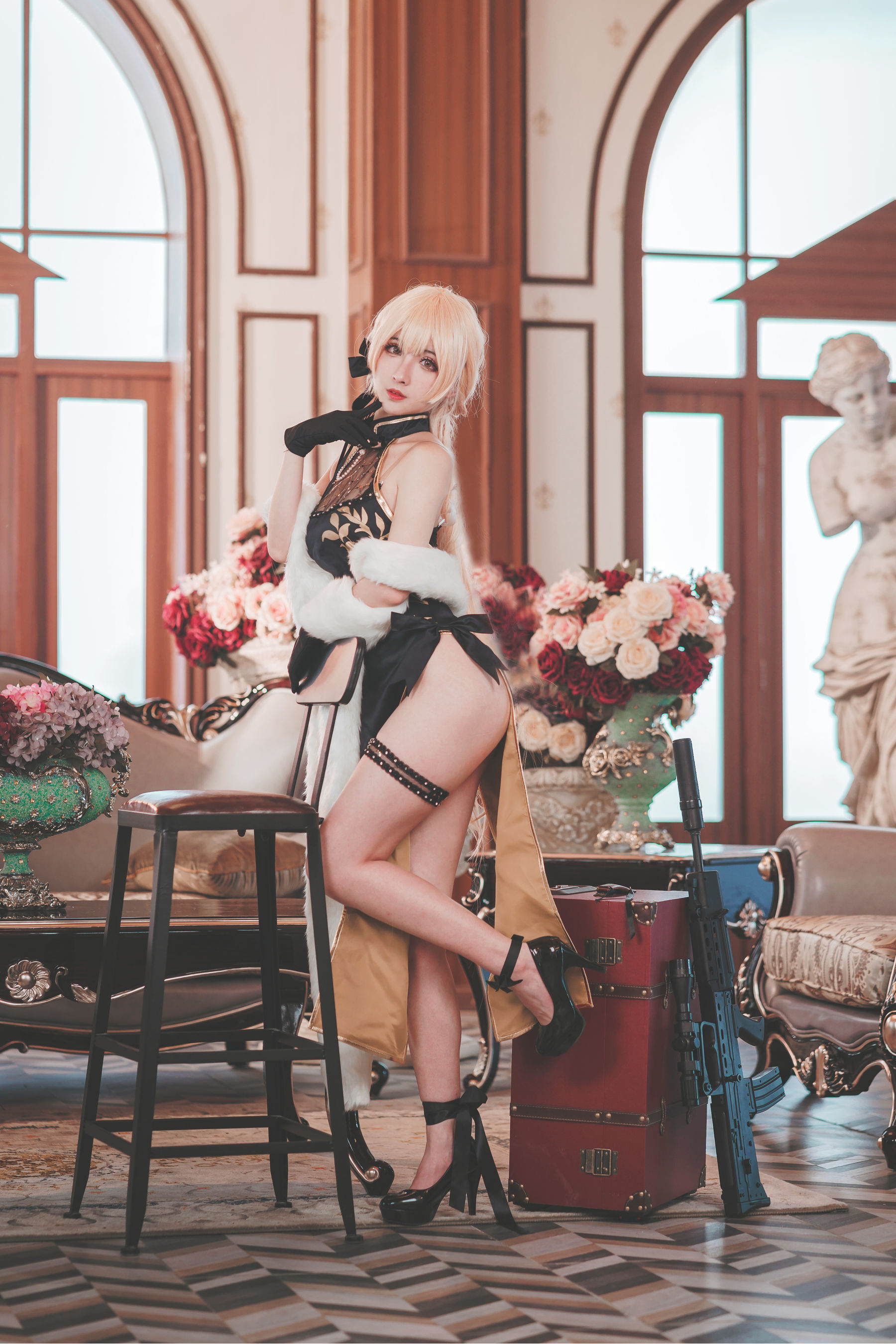 COS福利rioko凉凉子 少女前线OTs-14 [21P]