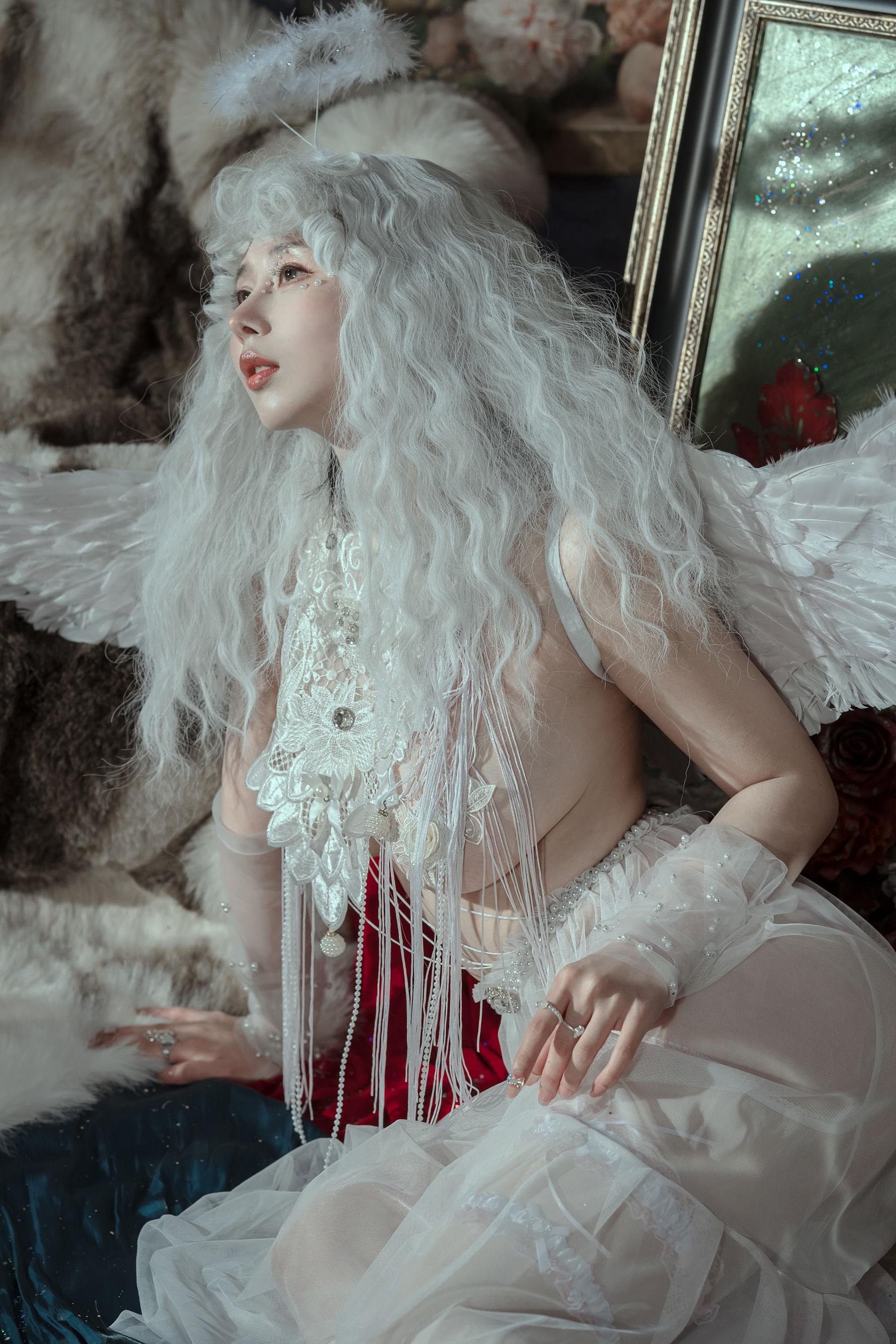 云溪溪 – 奶桃桃 N44天使 [50P]