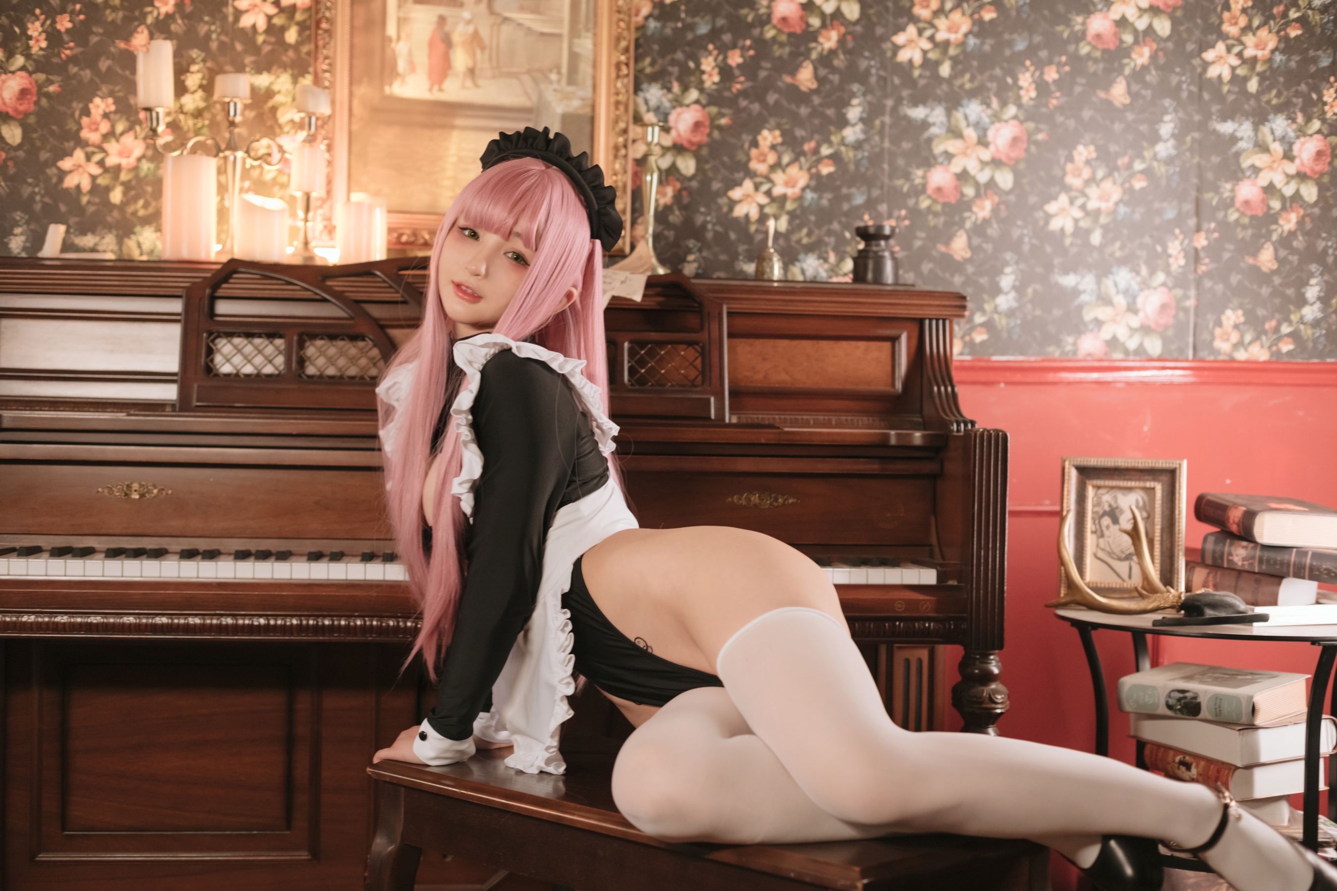 桜井宁宁 – 复古女仆 [45P]