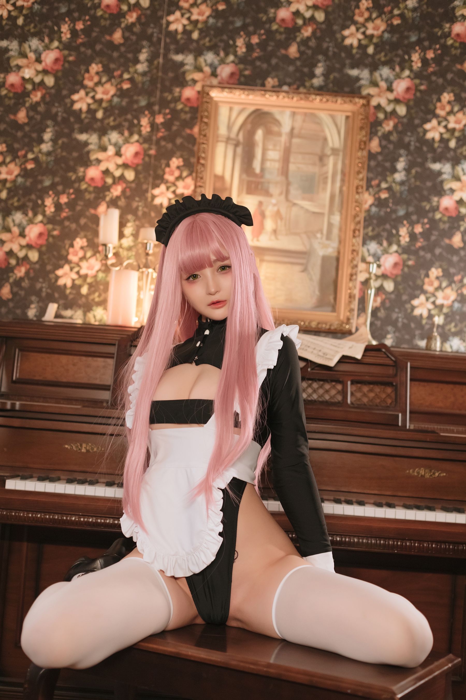 桜井宁宁 – 复古女仆 [45P]