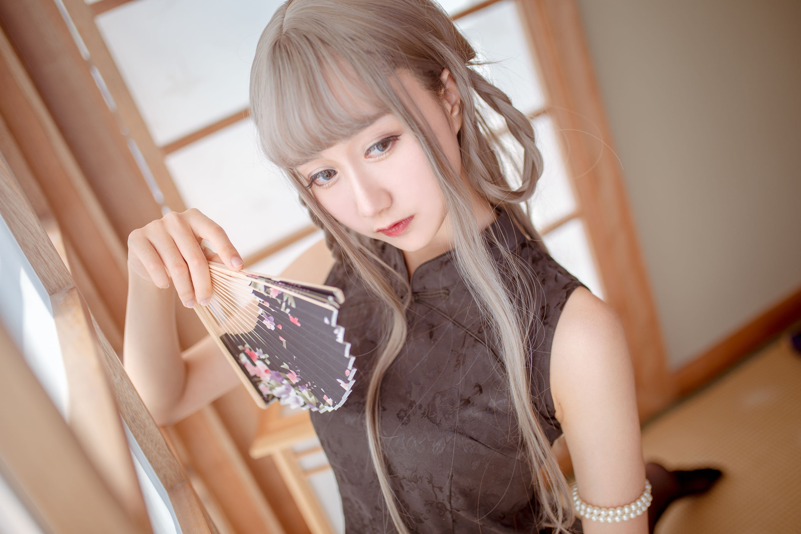 [萝莉COS] 木绵绵OwO – 魔女旗袍&小野妹子 [24P]
