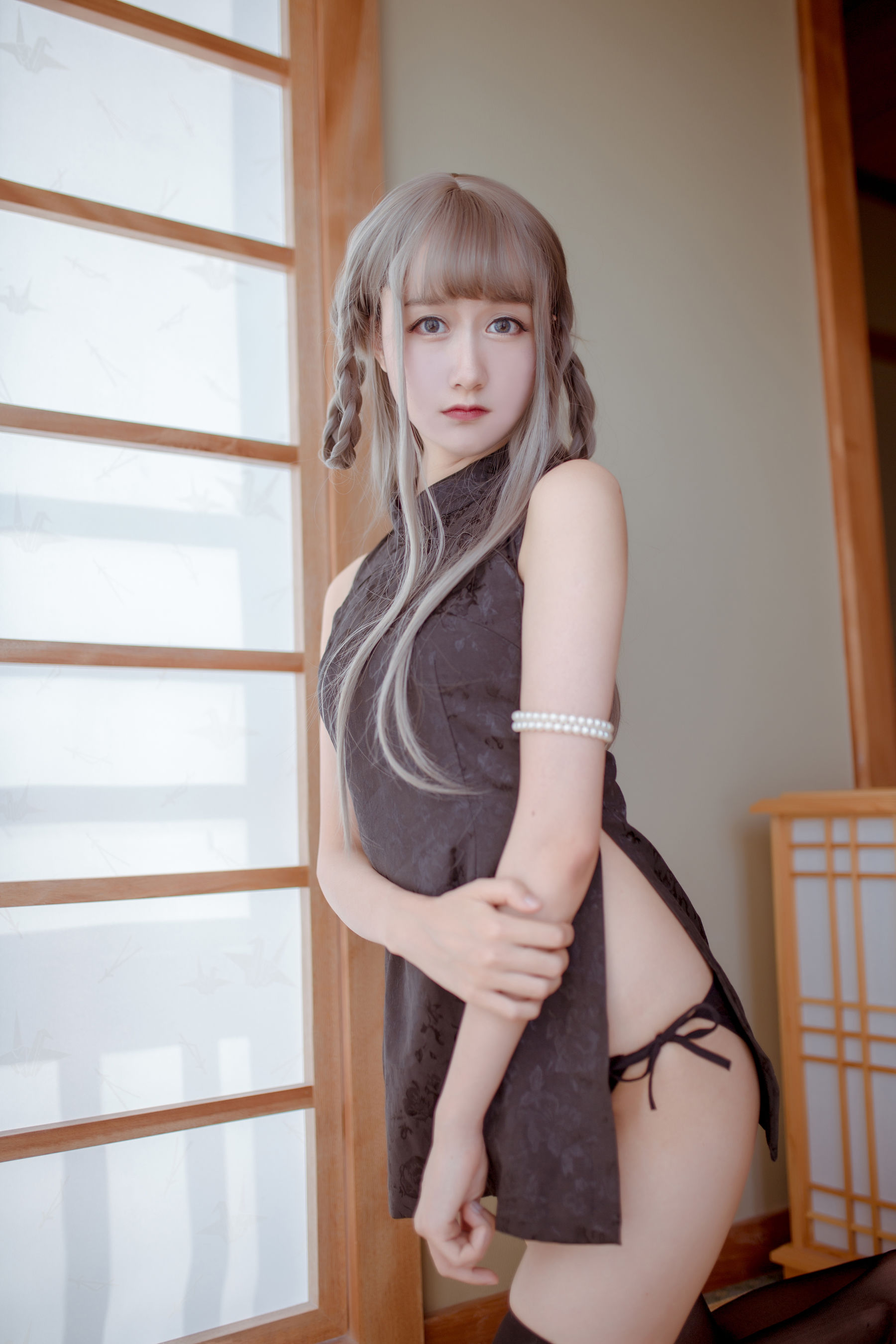 [萝莉COS] 木绵绵OwO – 魔女旗袍&小野妹子 [24P]