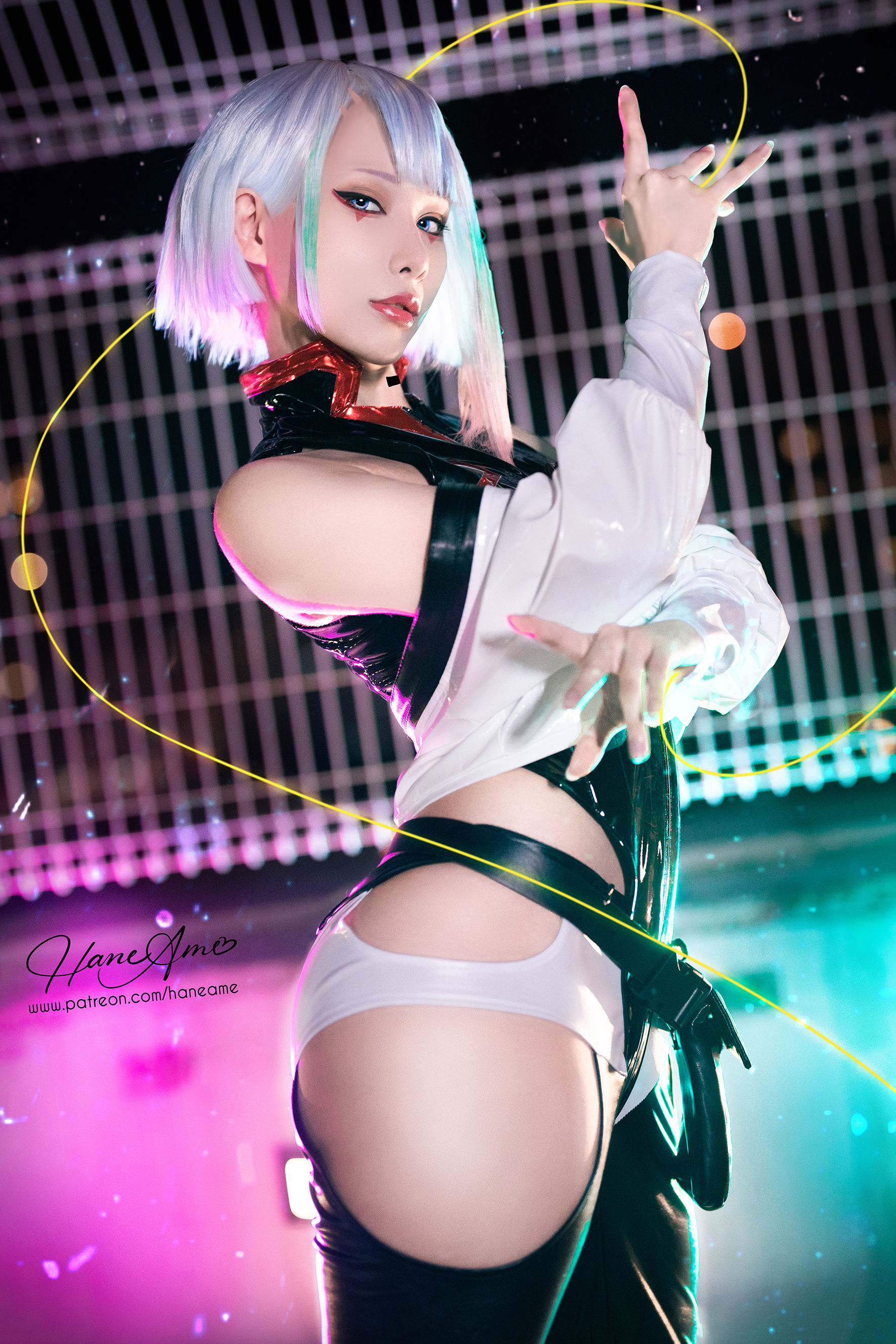 Hane Ame 雨波 – Cyberpunk Lucy [36P]