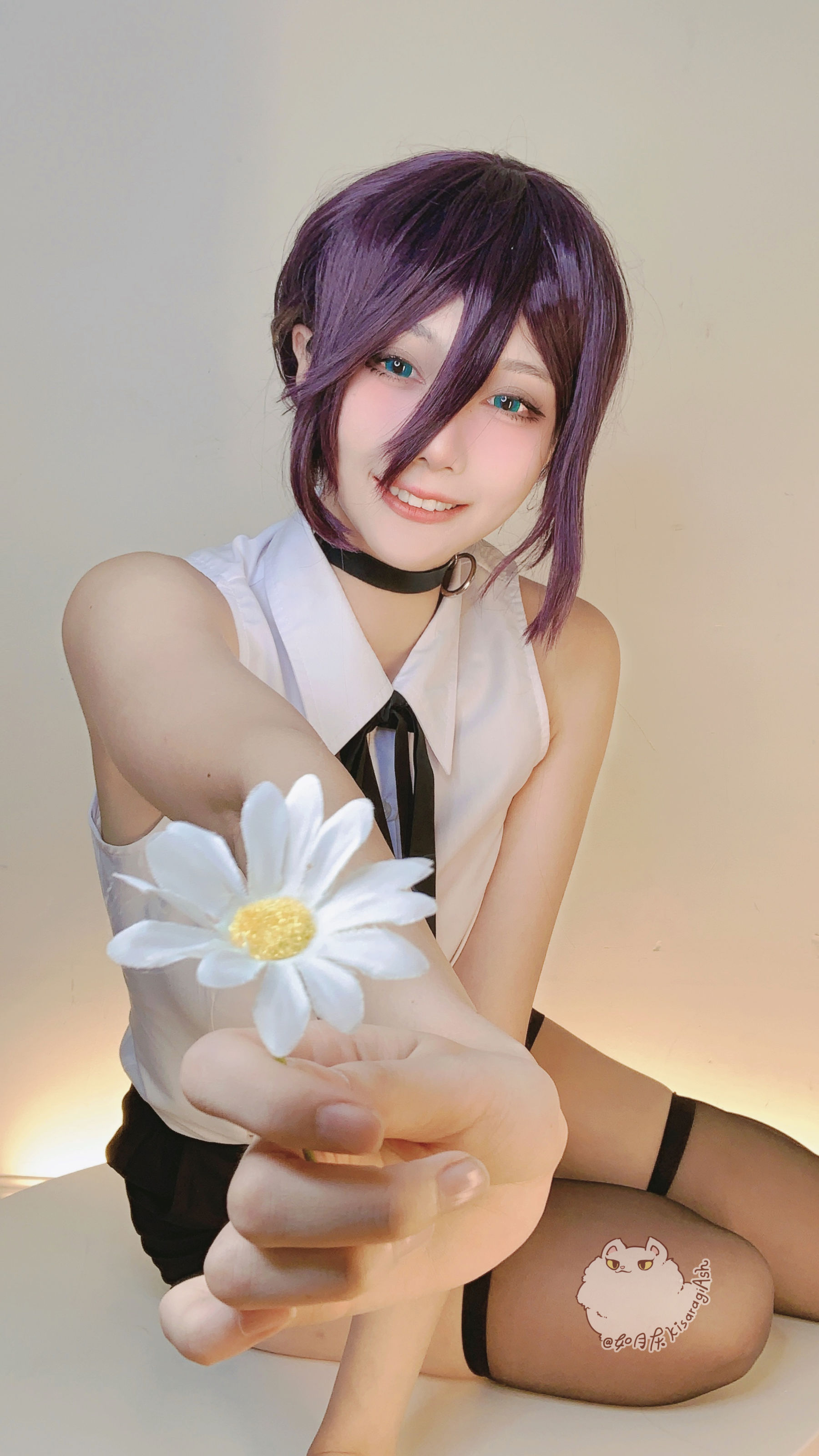 动漫博主如月灰 – 电锯人REZE [34P]
