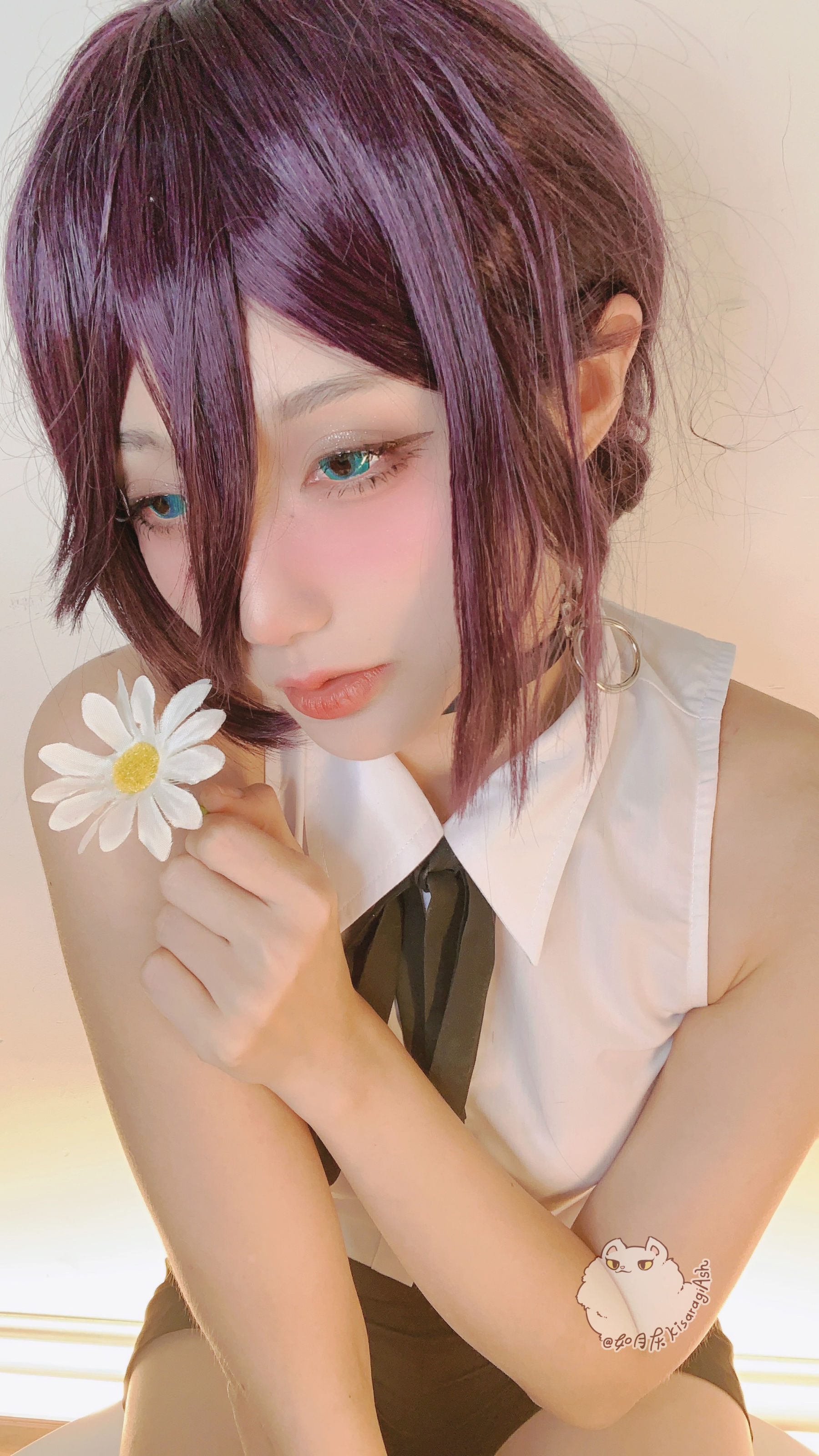动漫博主如月灰 – 电锯人REZE [34P]