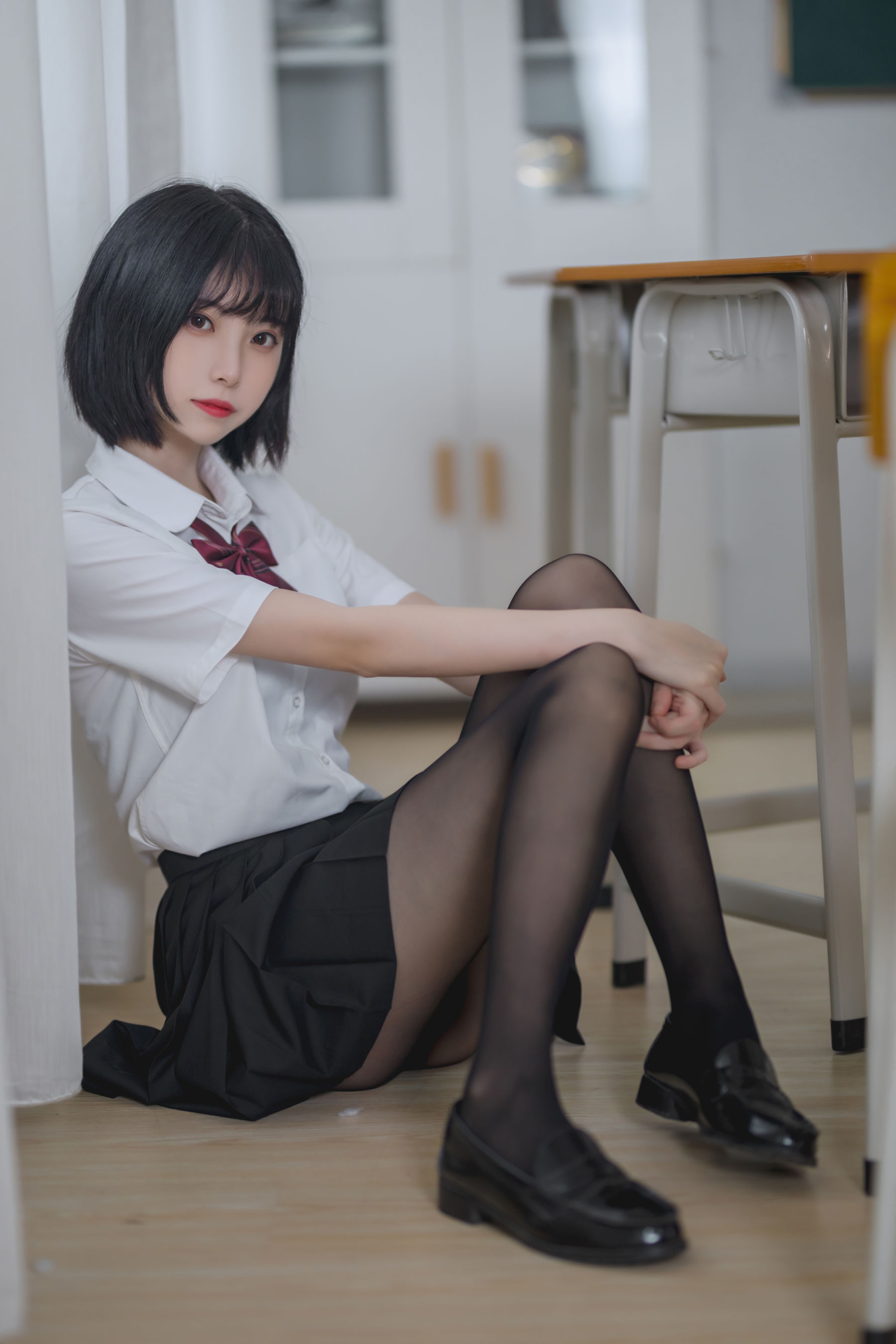 许岚 – 教室jk黑丝 [40P]