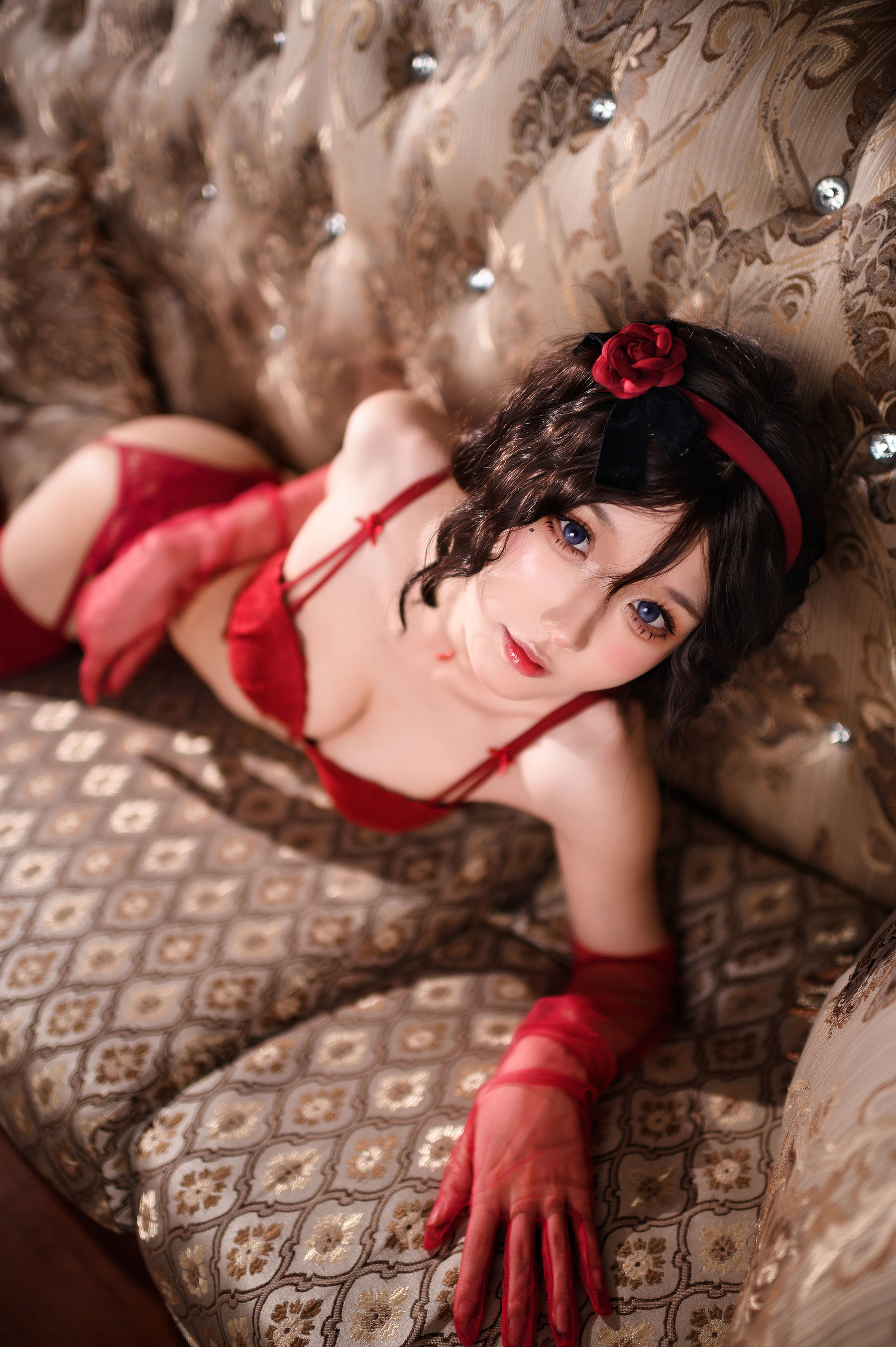 动漫博主阿包也是兔娘 – my rose [46P]