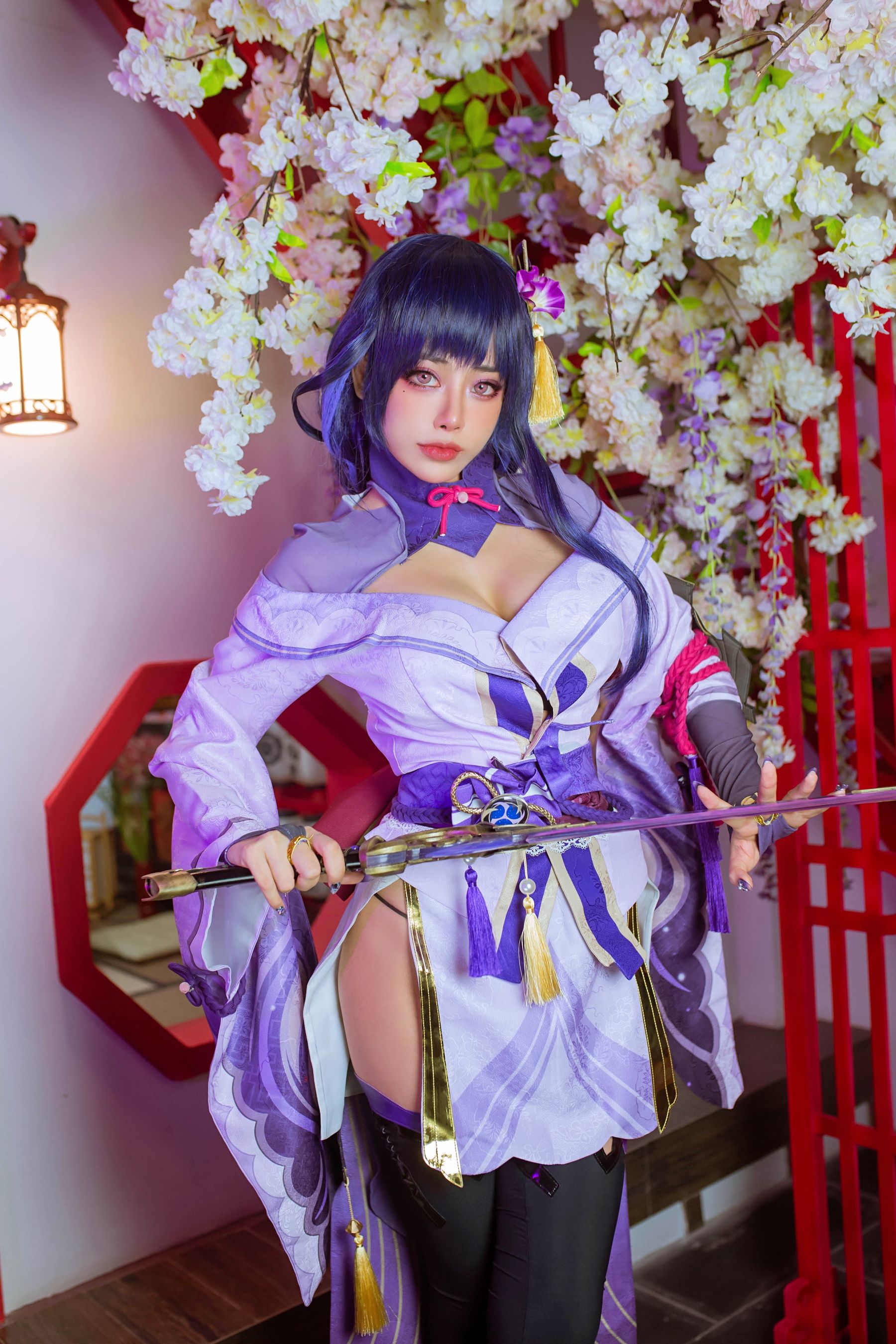 日本性感萝莉Byoru – Raiden Shogun [72P]
