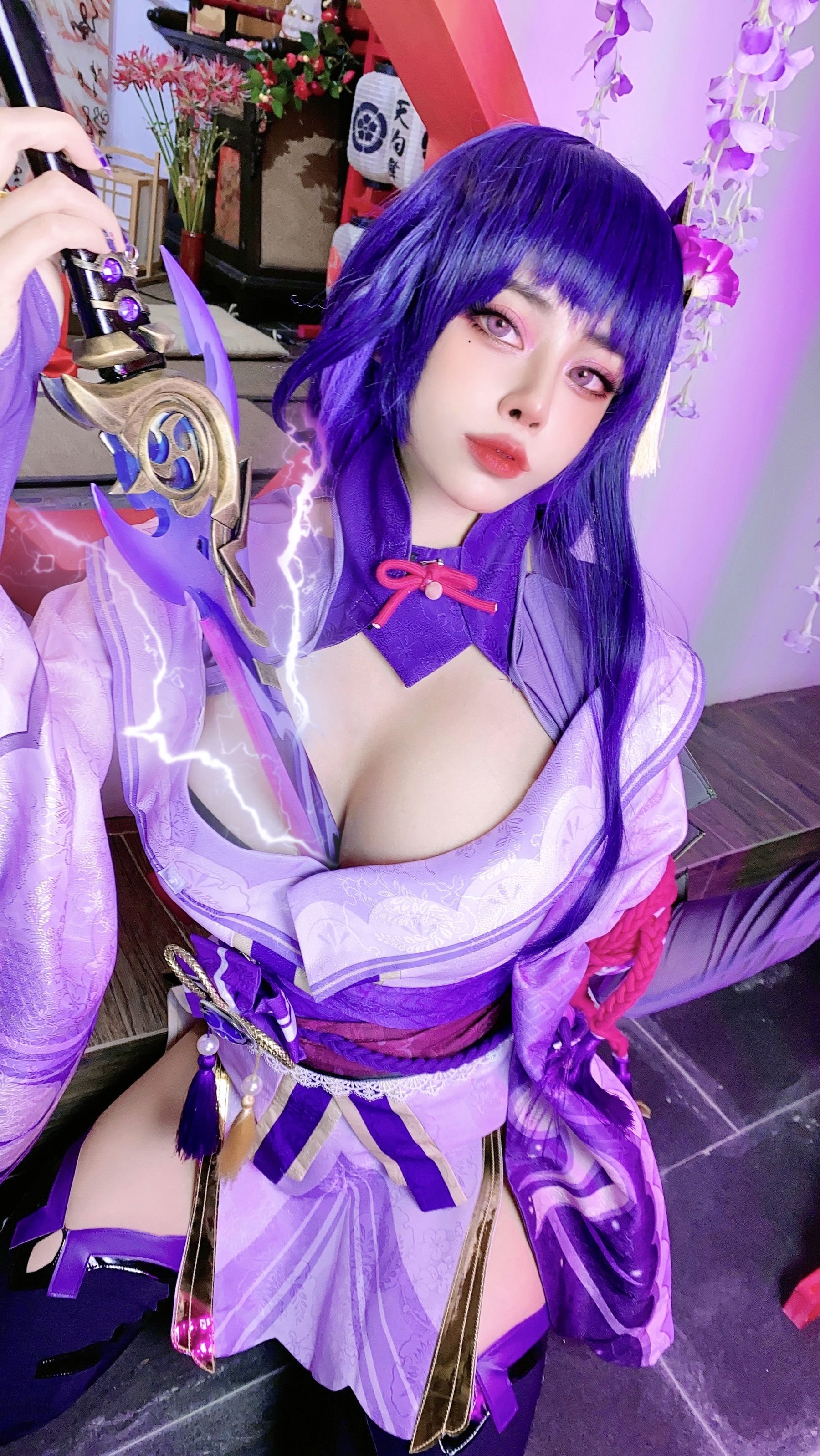 日本性感萝莉Byoru – Raiden Shogun [72P]