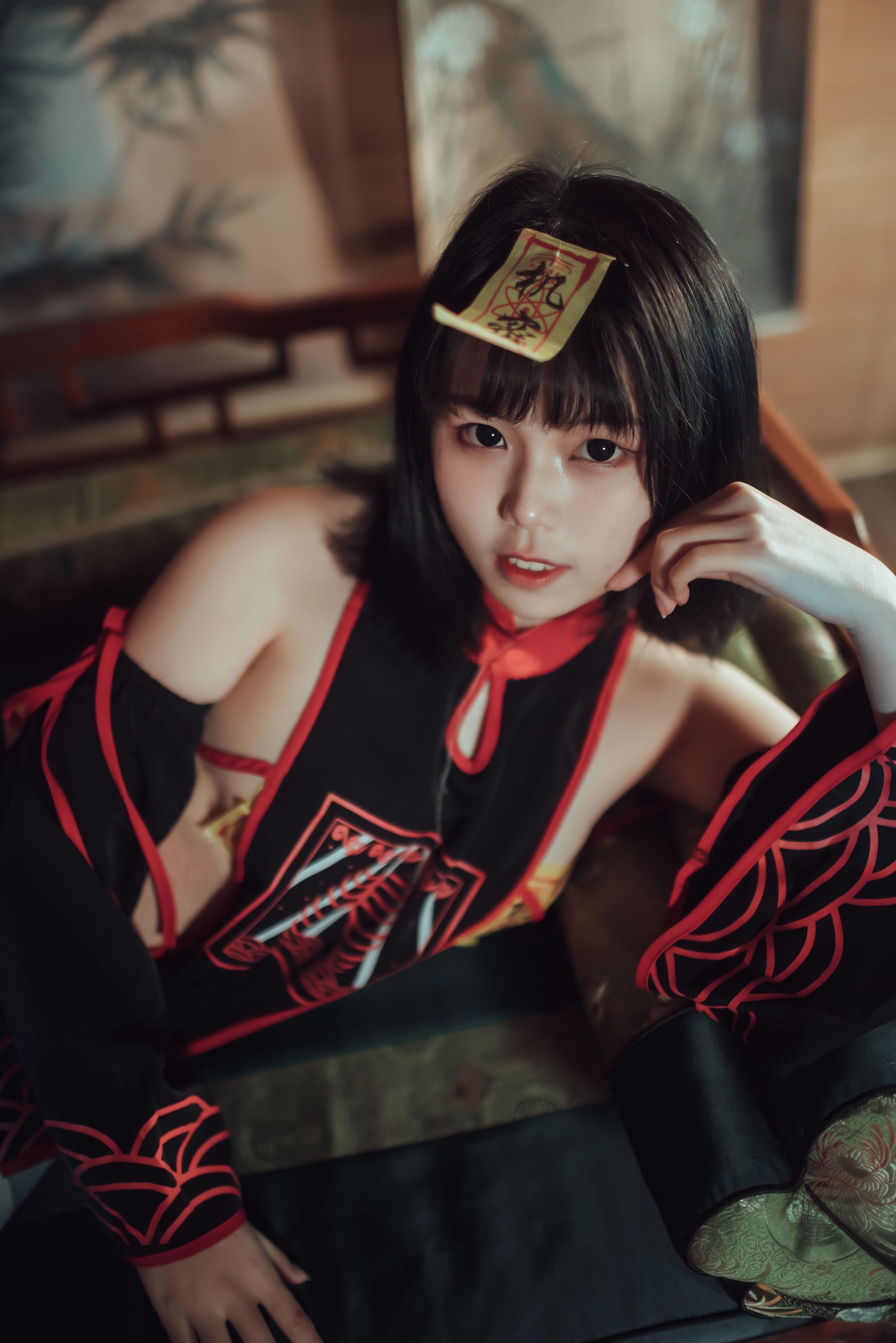 [Cosplay写真] 七月喵子 – 小僵尸 [22P]