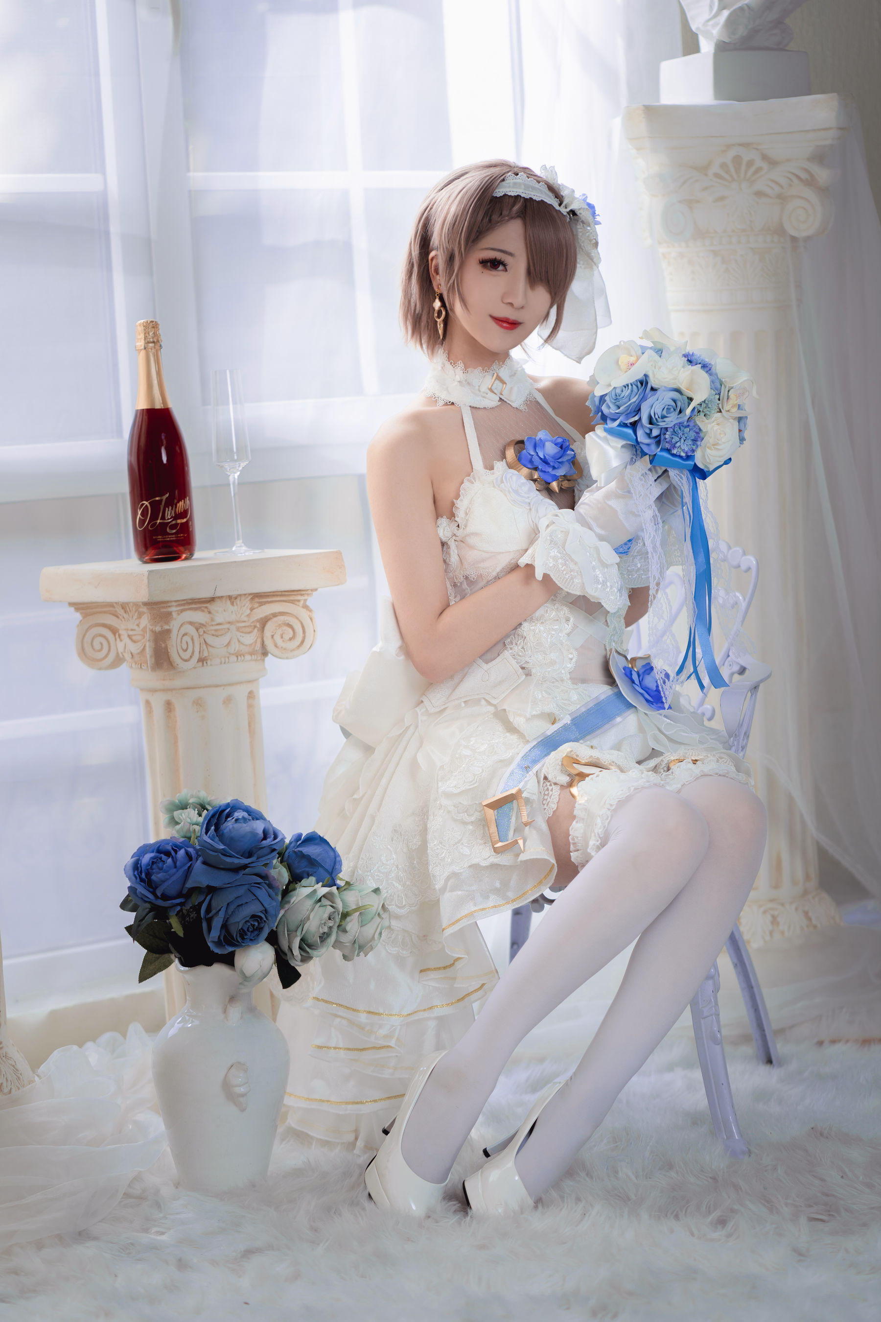 小姐姐弥音音ww – 丽塔 花嫁 [33P]