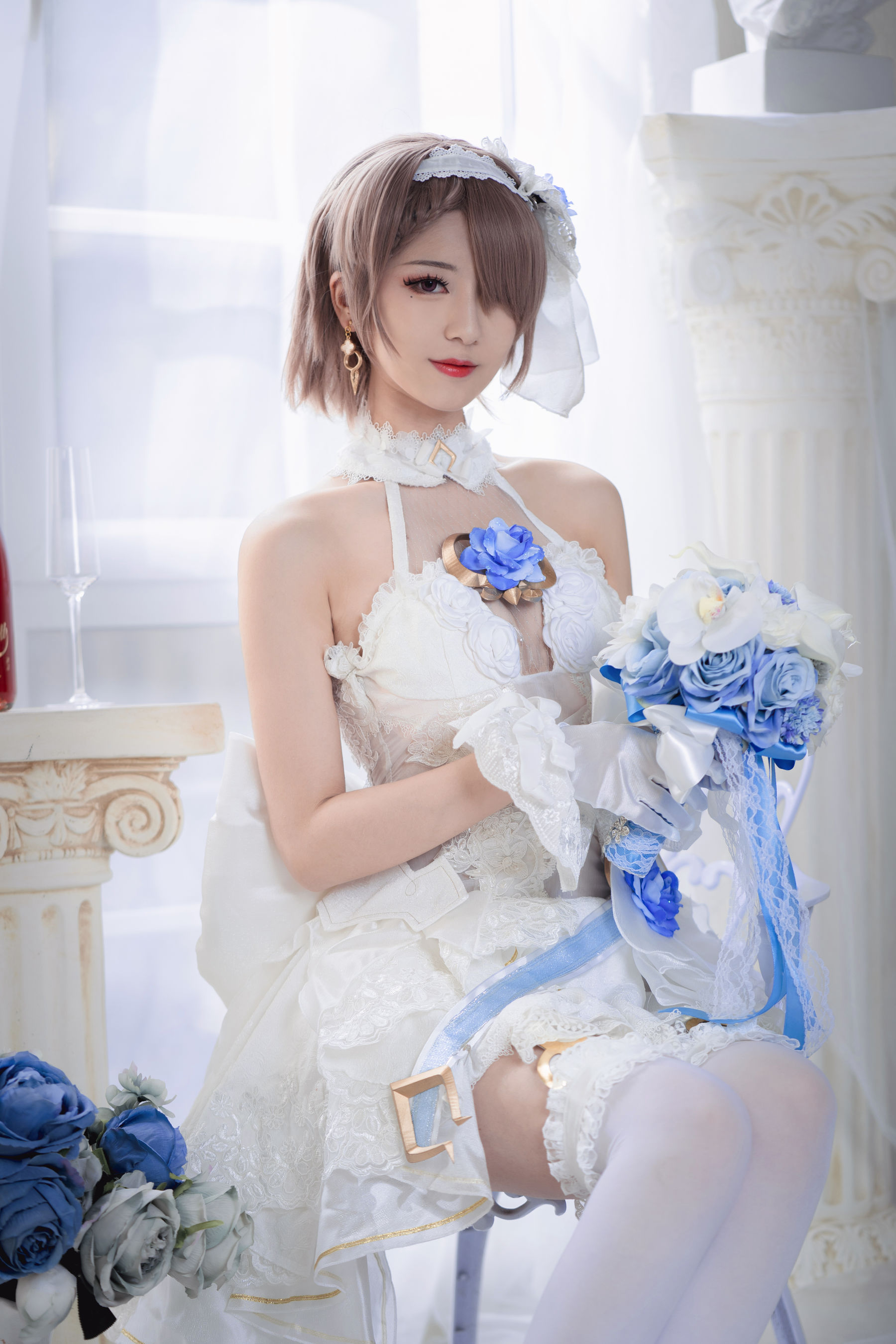 小姐姐弥音音ww – 丽塔 花嫁 [33P]