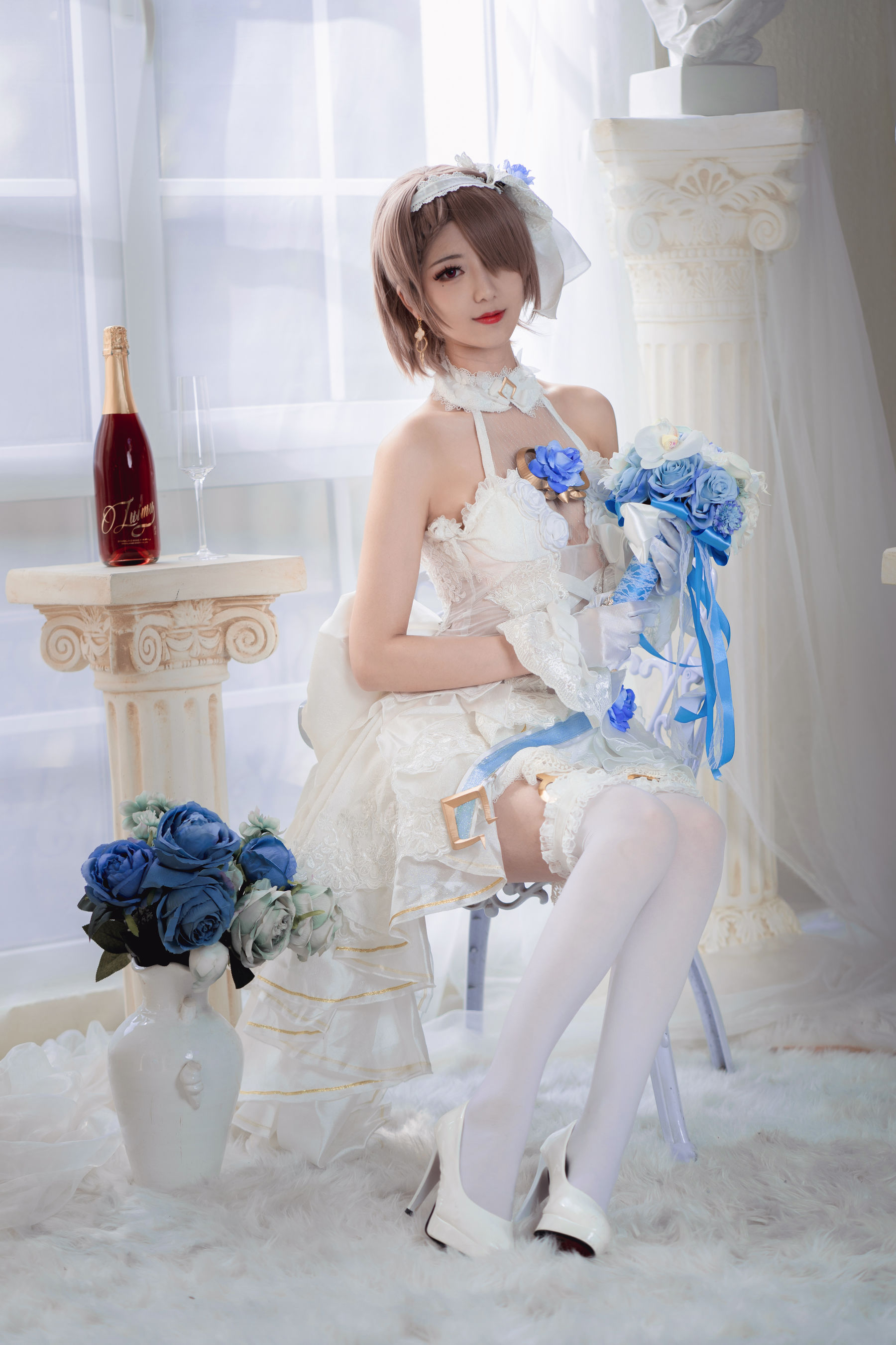 小姐姐弥音音ww – 丽塔 花嫁 [33P]