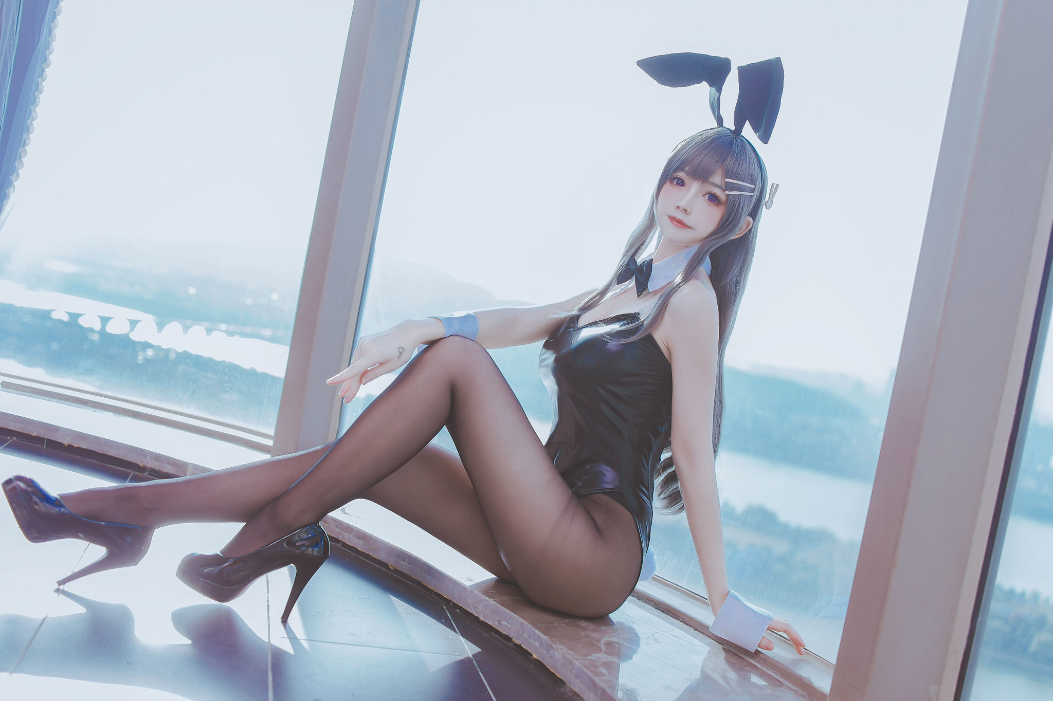 Coser衣衣 – 麻衣兔女郎 [42P]