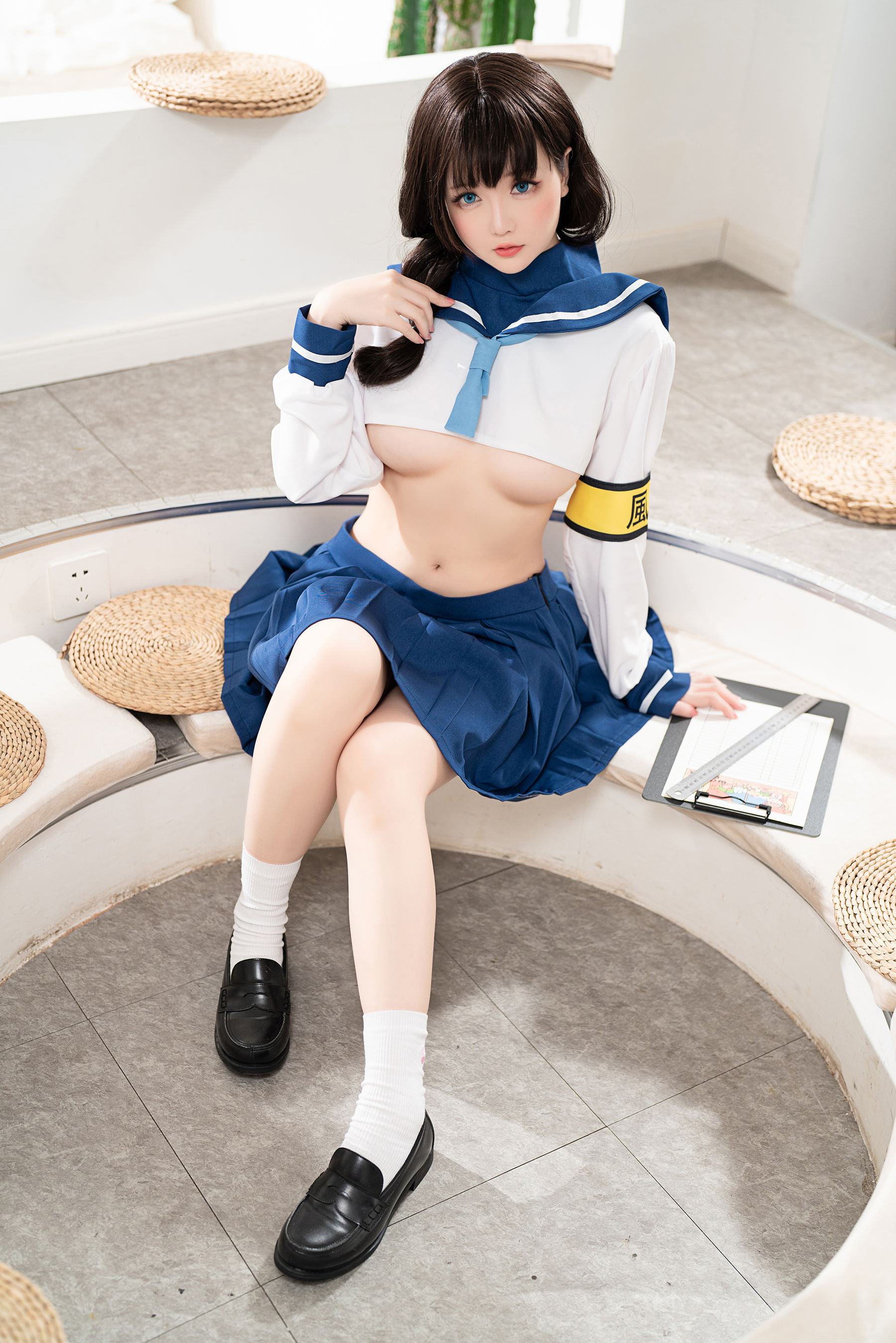 Coser小姐姐星之迟迟 – 风纪委员 [110P]