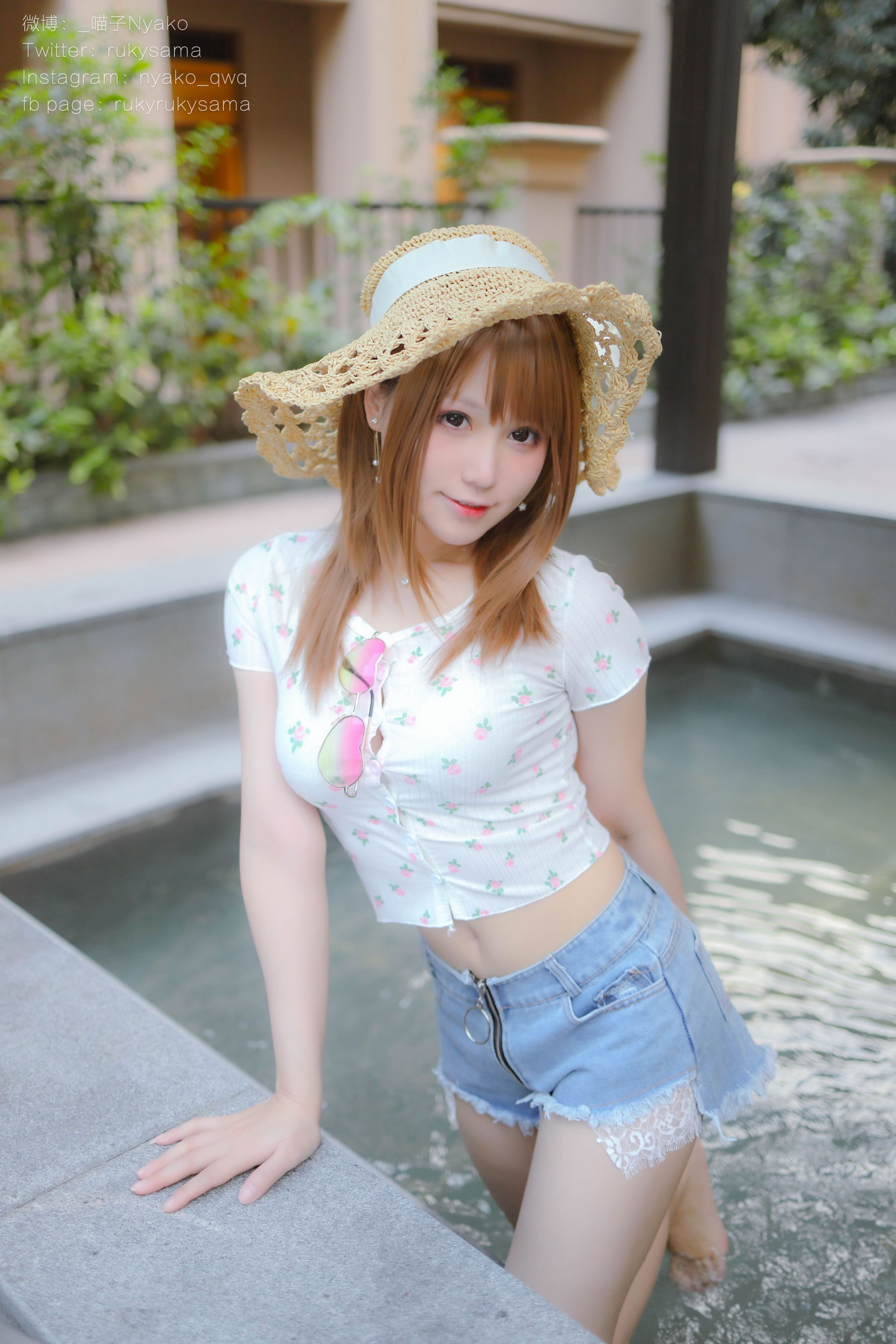 萌妹子Nyako喵子 – 温泉旅行 [79P]