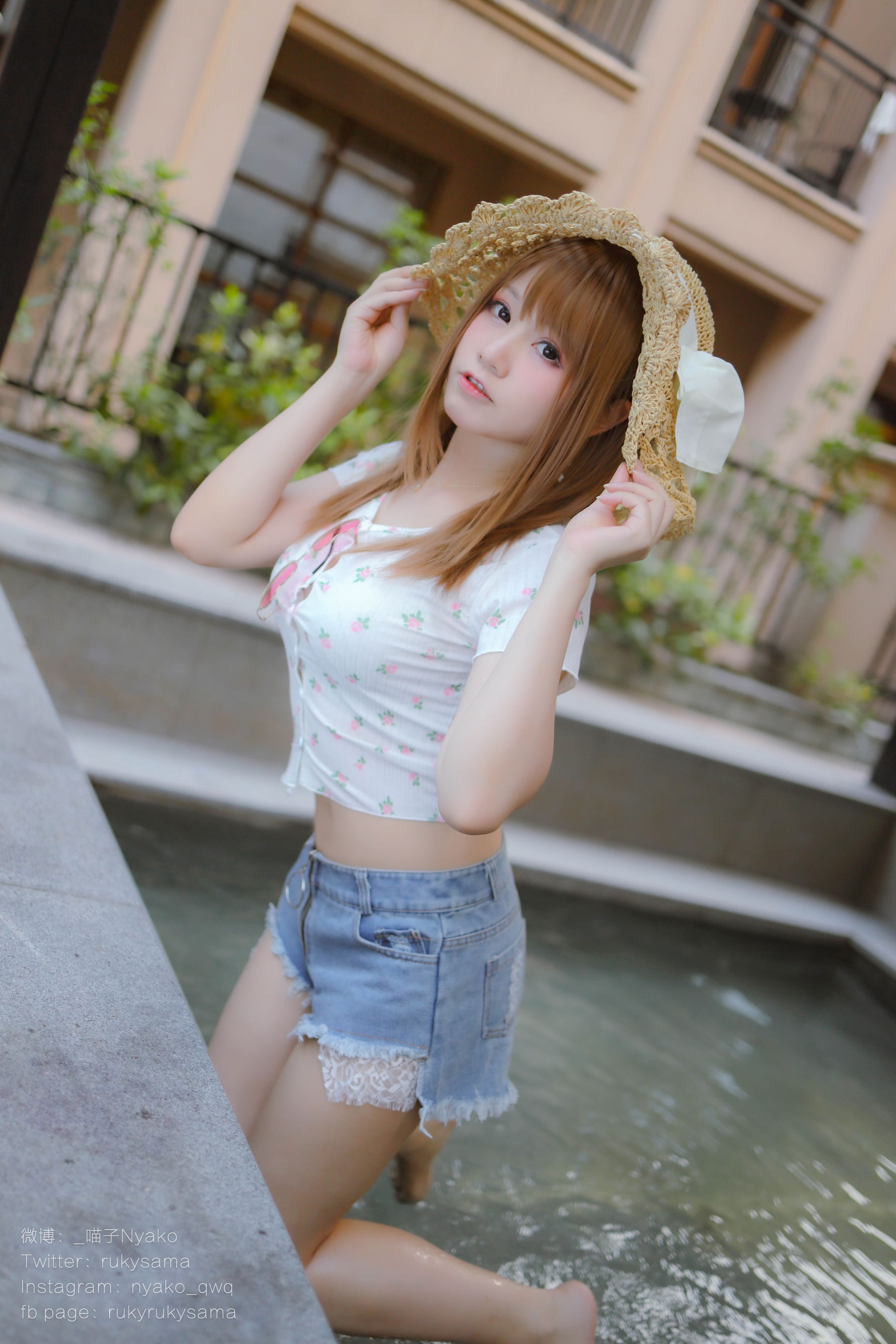 萌妹子Nyako喵子 – 温泉旅行 [79P]