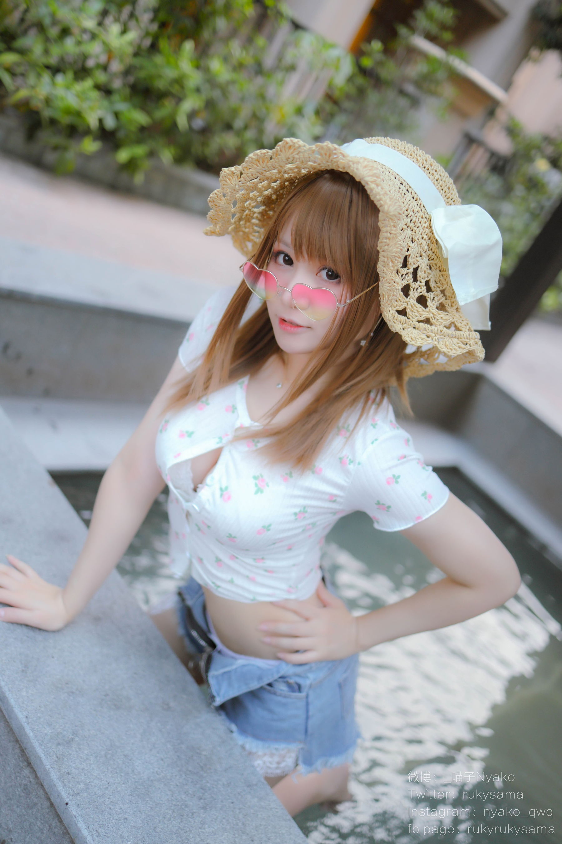 萌妹子Nyako喵子 – 温泉旅行 [79P]