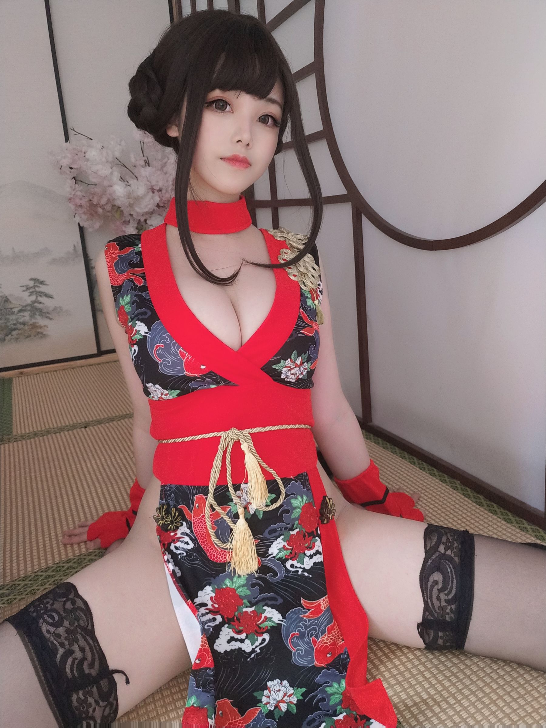 萌系小姐姐蜜汁猫裘 – 红武士 [40P]