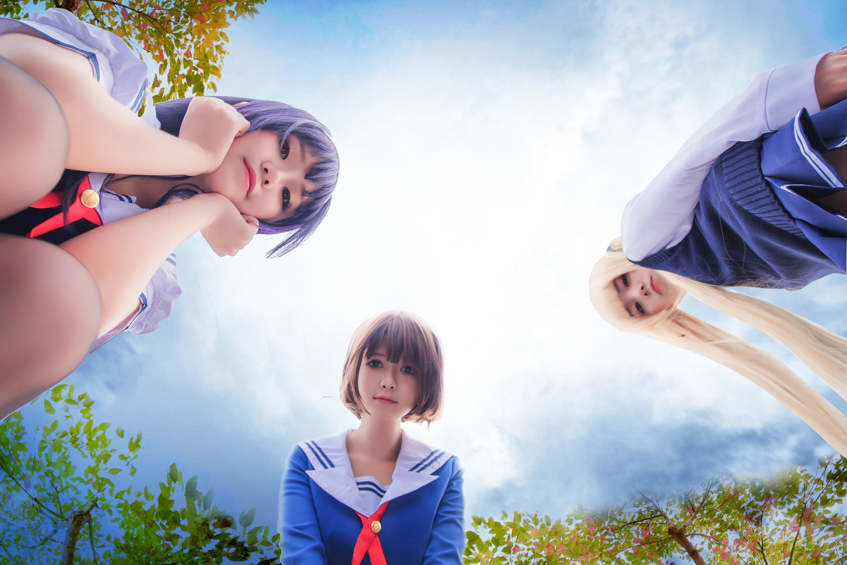 [萝莉COS] 白金Saki – 校服 [29P]