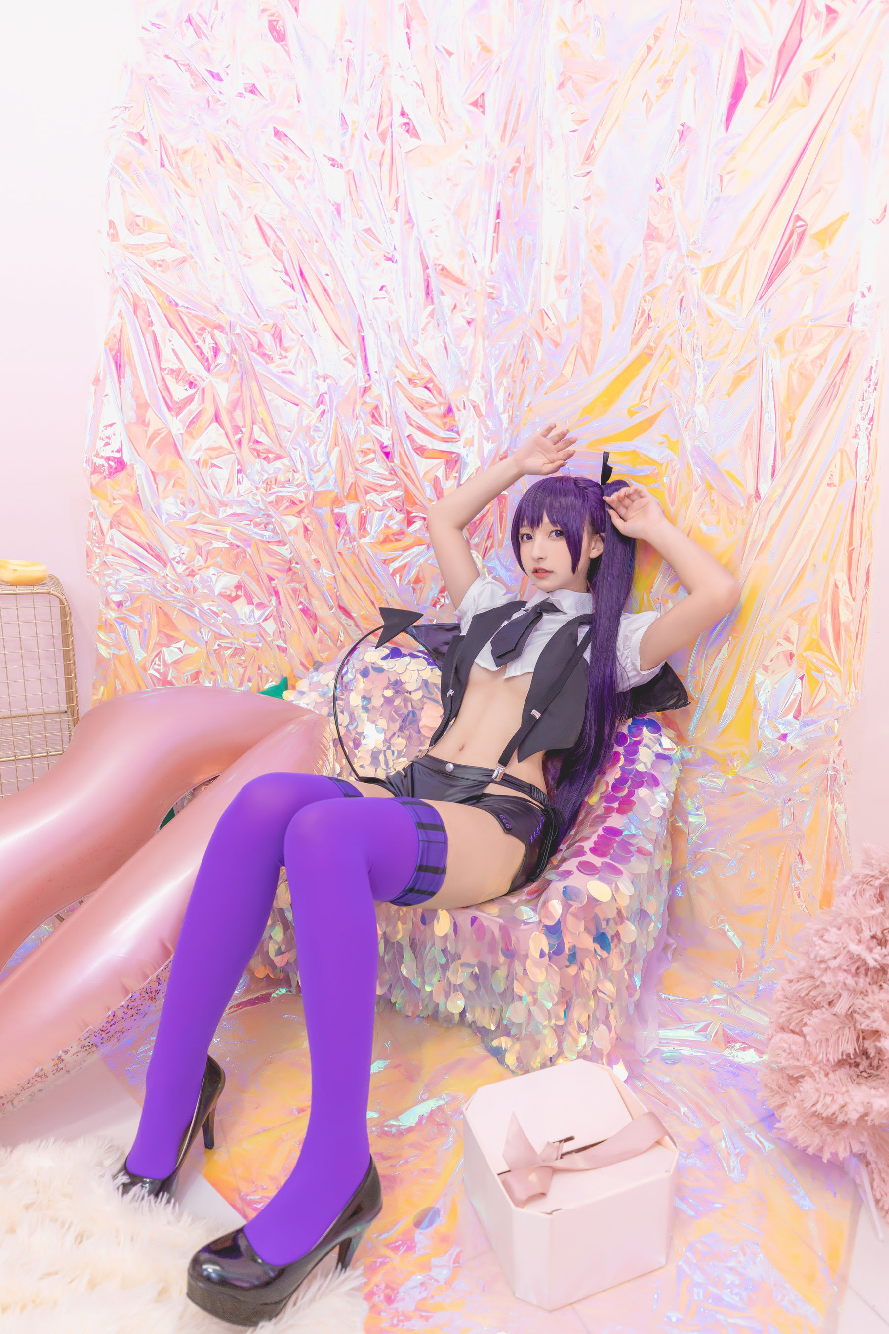 [Cosplay写真] 萝莉神楽坂真冬之色の香り [150P]
