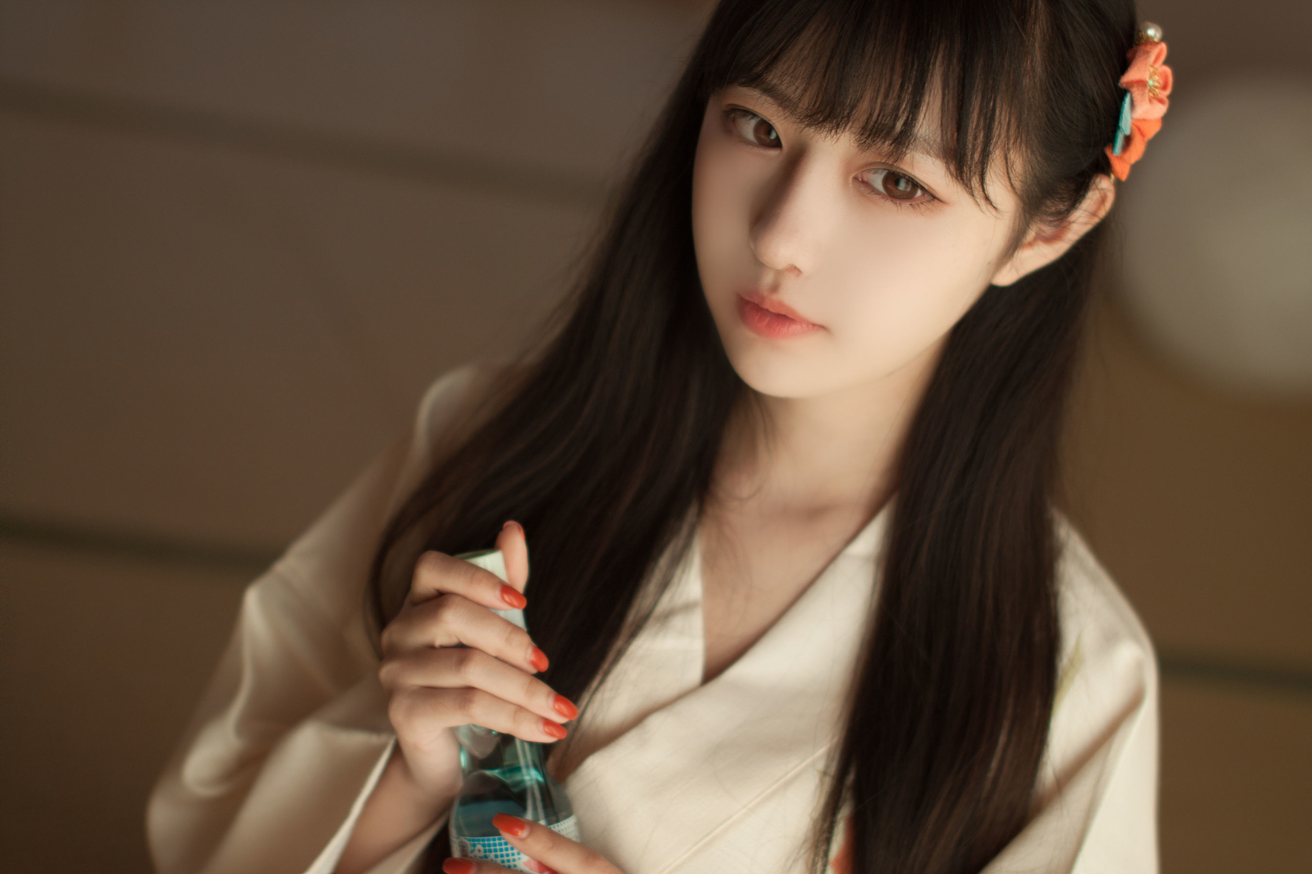 [萝莉COS] Shika小鹿鹿 – 和服 [19P]