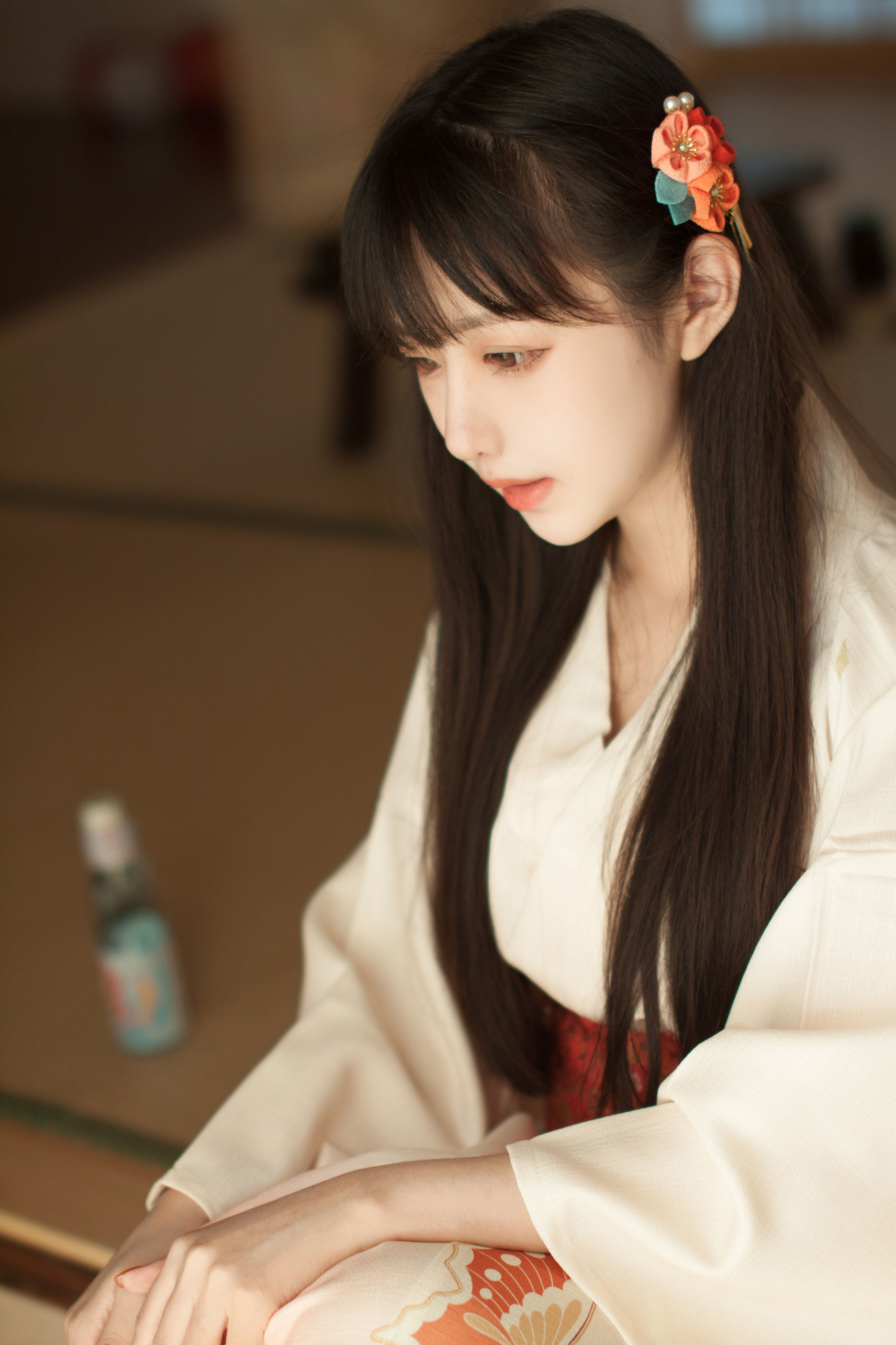 [萝莉COS] Shika小鹿鹿 – 和服 [19P]