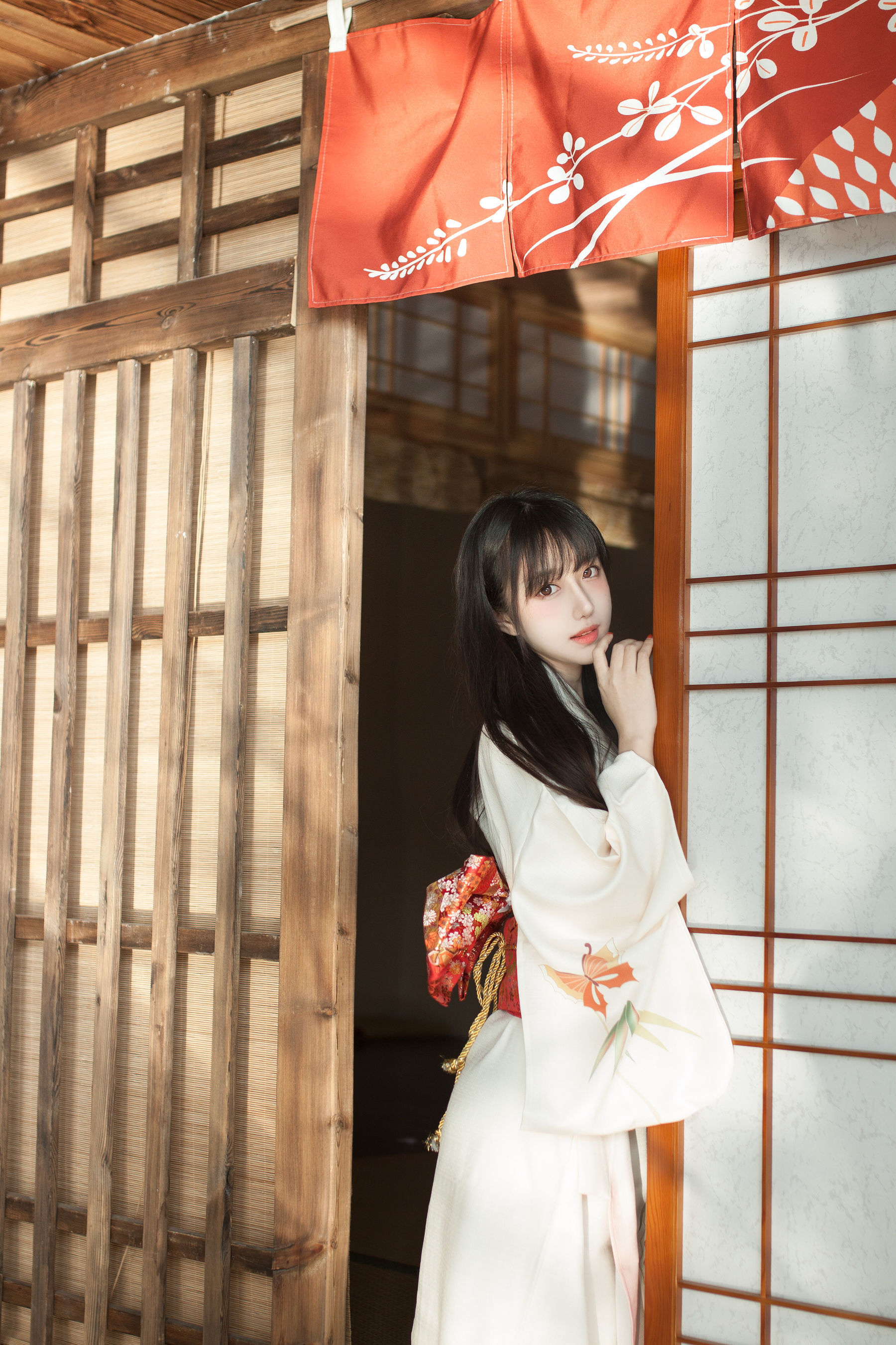 [萝莉COS] Shika小鹿鹿 – 和服 [19P]