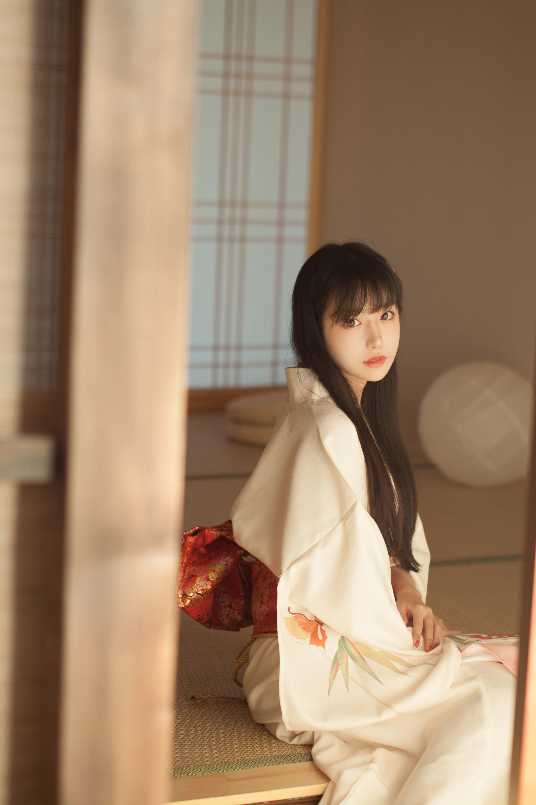[萝莉COS] Shika小鹿鹿 – 和服 [19P]