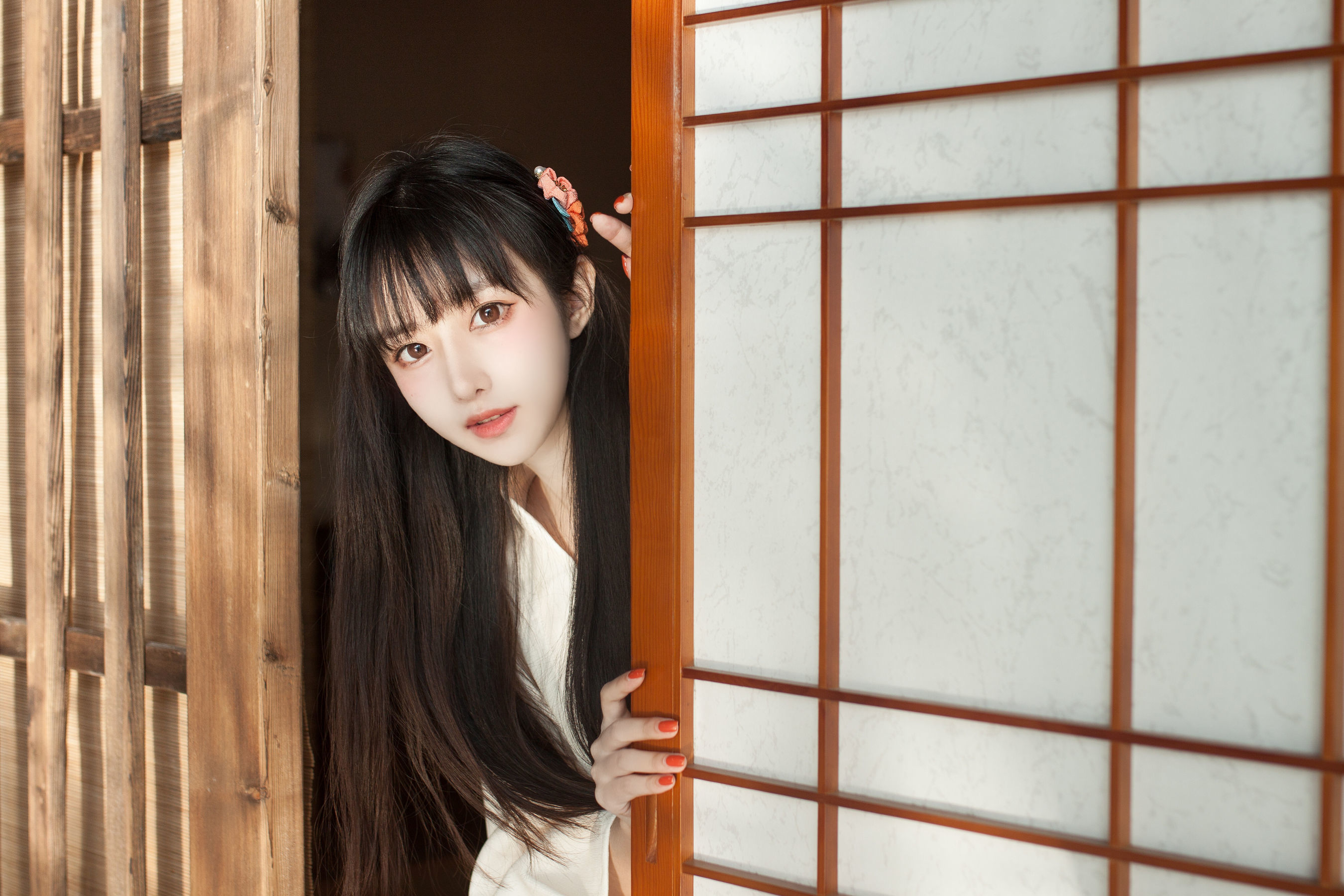 [萝莉COS] Shika小鹿鹿 – 和服 [19P]