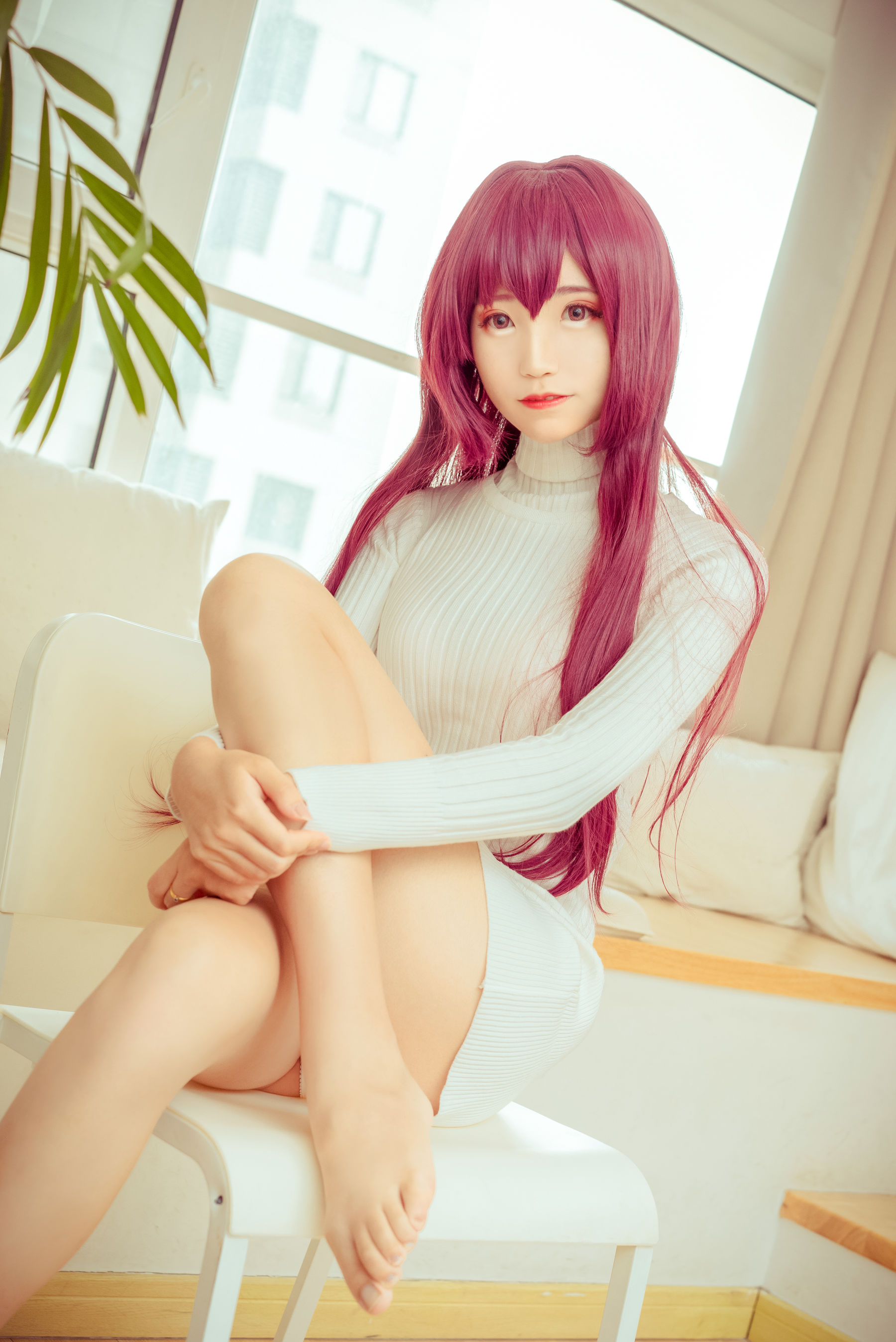 然理理 – 斯卡哈毛衣 [26P]