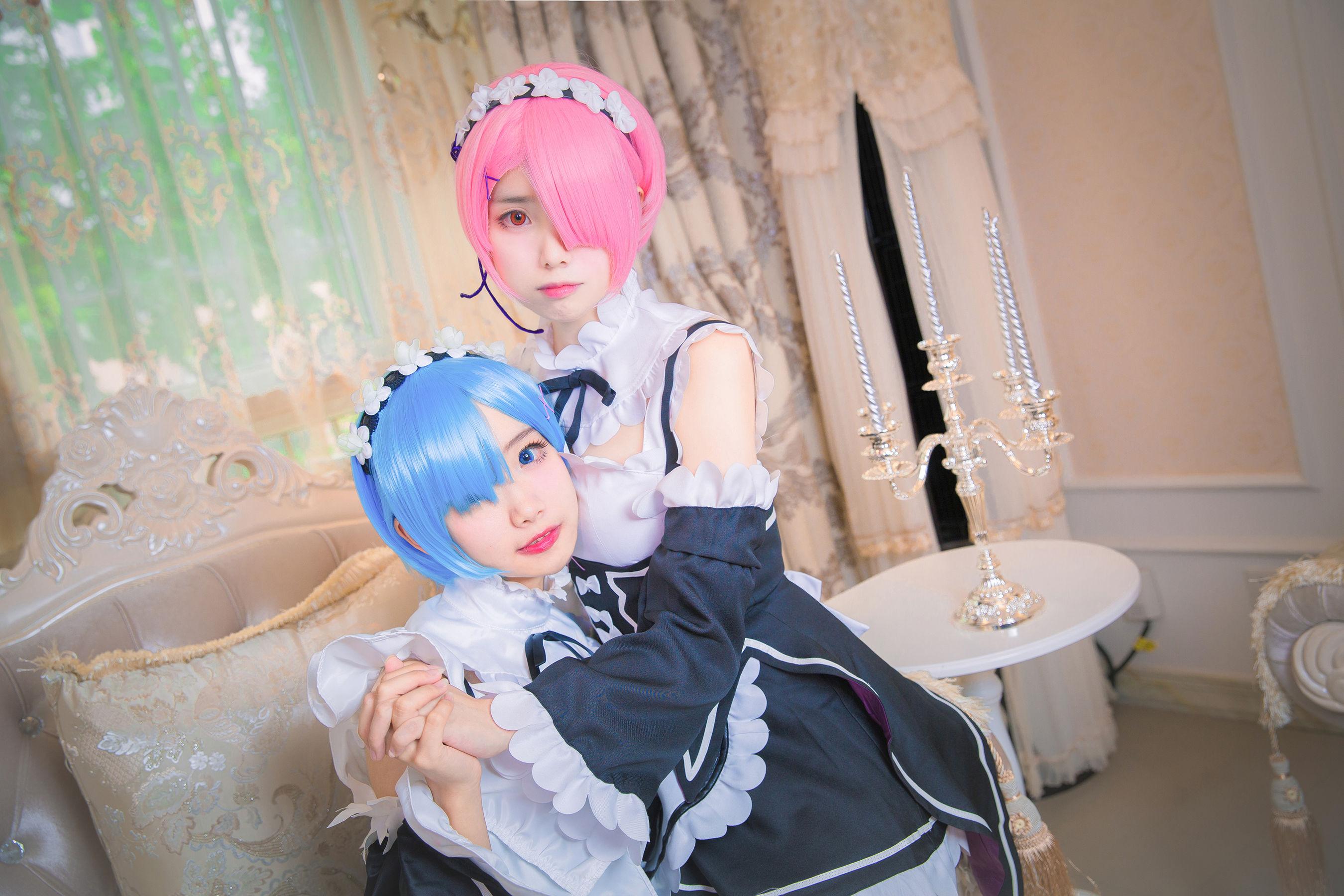 萌系小野妹子w Ram Rem（拉姆，雷姆） [24P]
