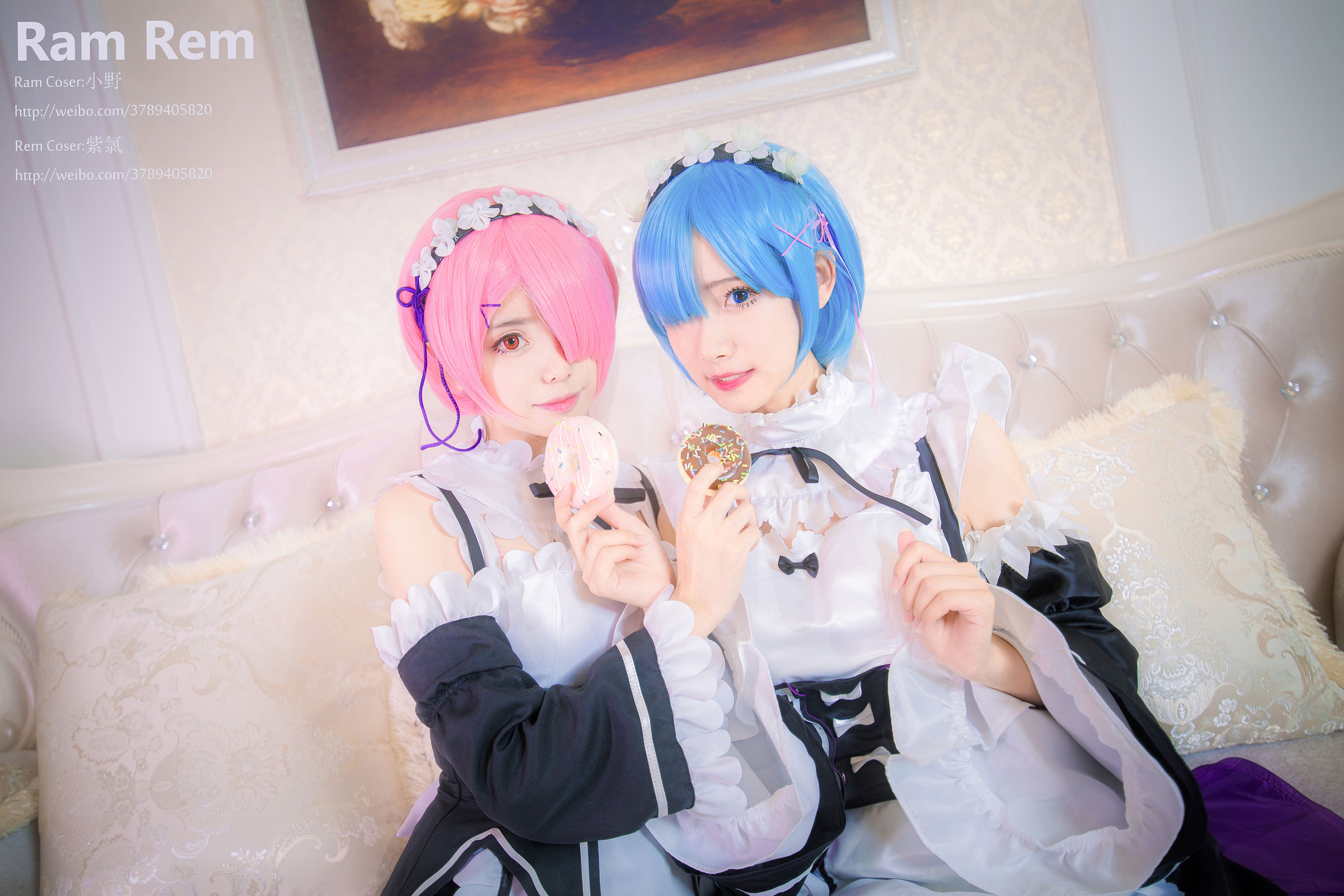 萌系小野妹子w Ram Rem（拉姆，雷姆） [24P]