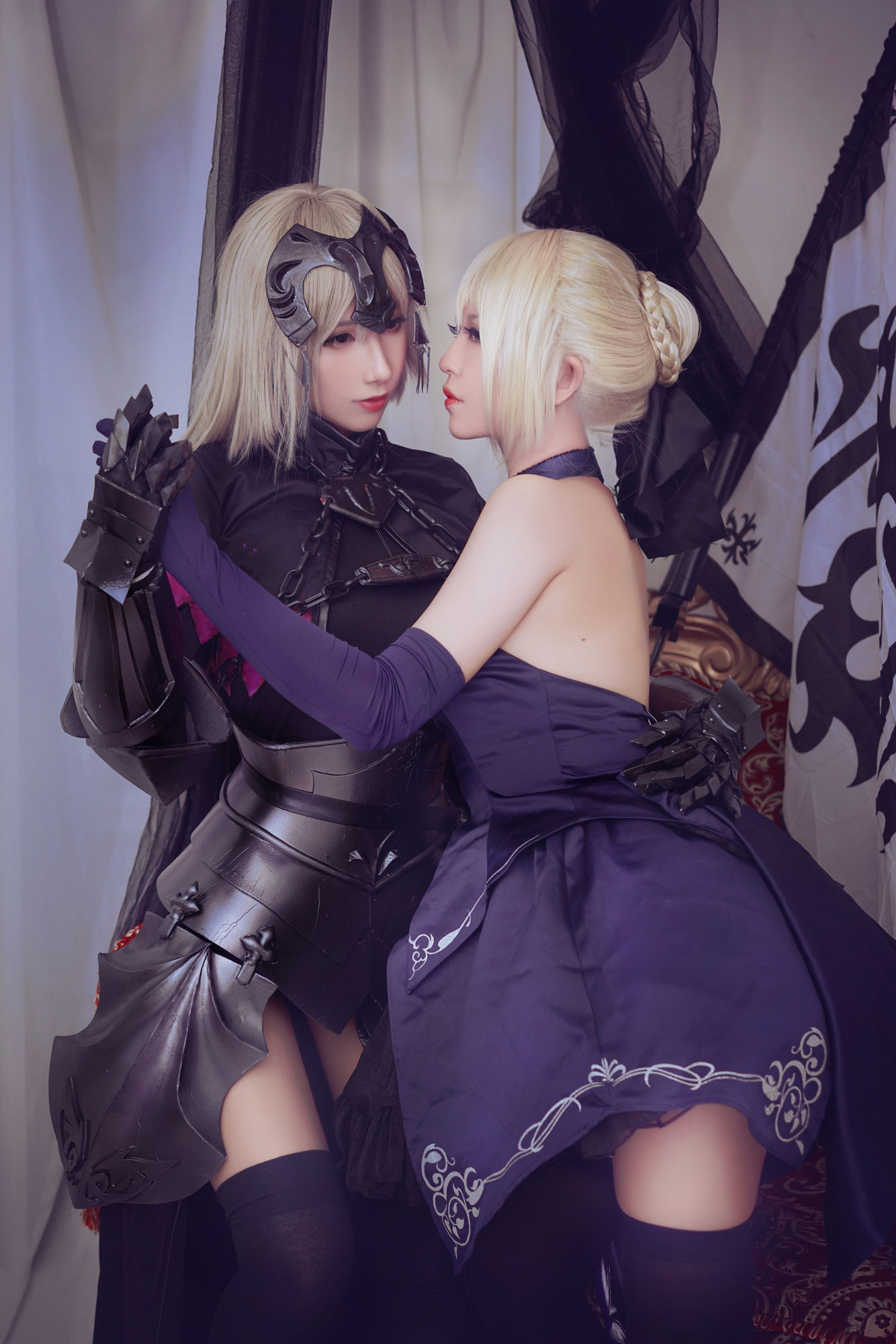 半半子&索索sophia – 黑贞1 [12P]