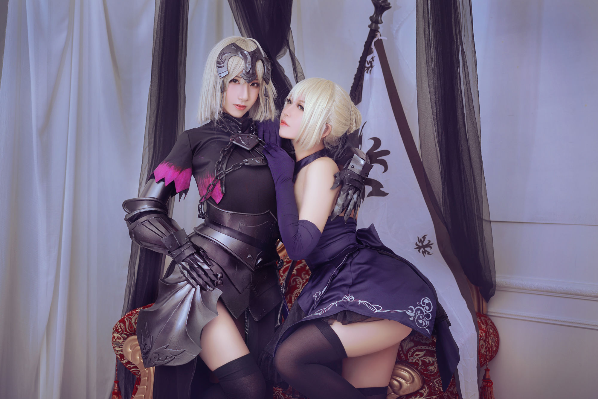 半半子&索索sophia – 黑贞1 [12P]